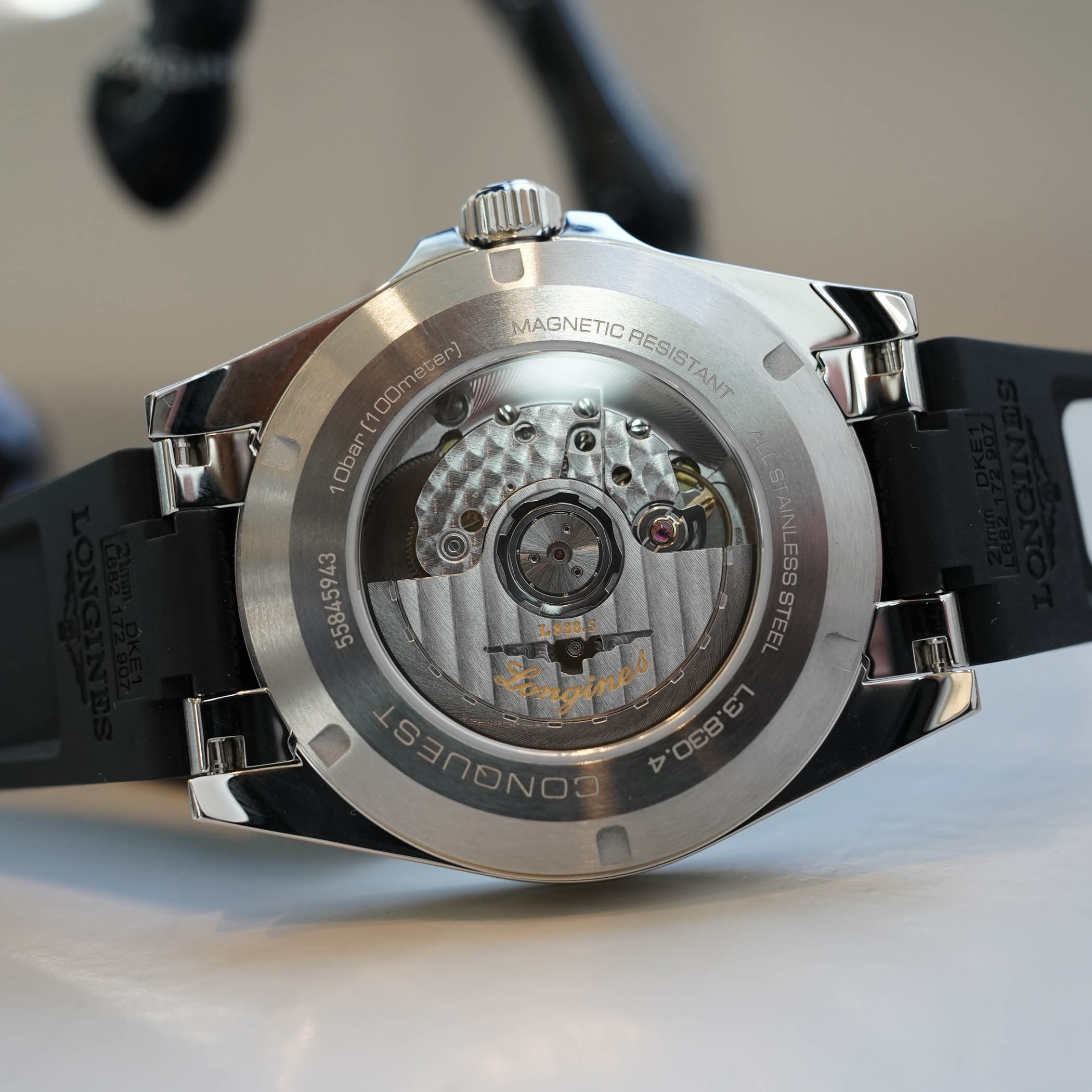 Longines Conquest 41mm 38mm Collection extension rubber straps 2025 - 15 Longines Conquest 41mm 38mm Collection extension rubber straps 2025 - 15