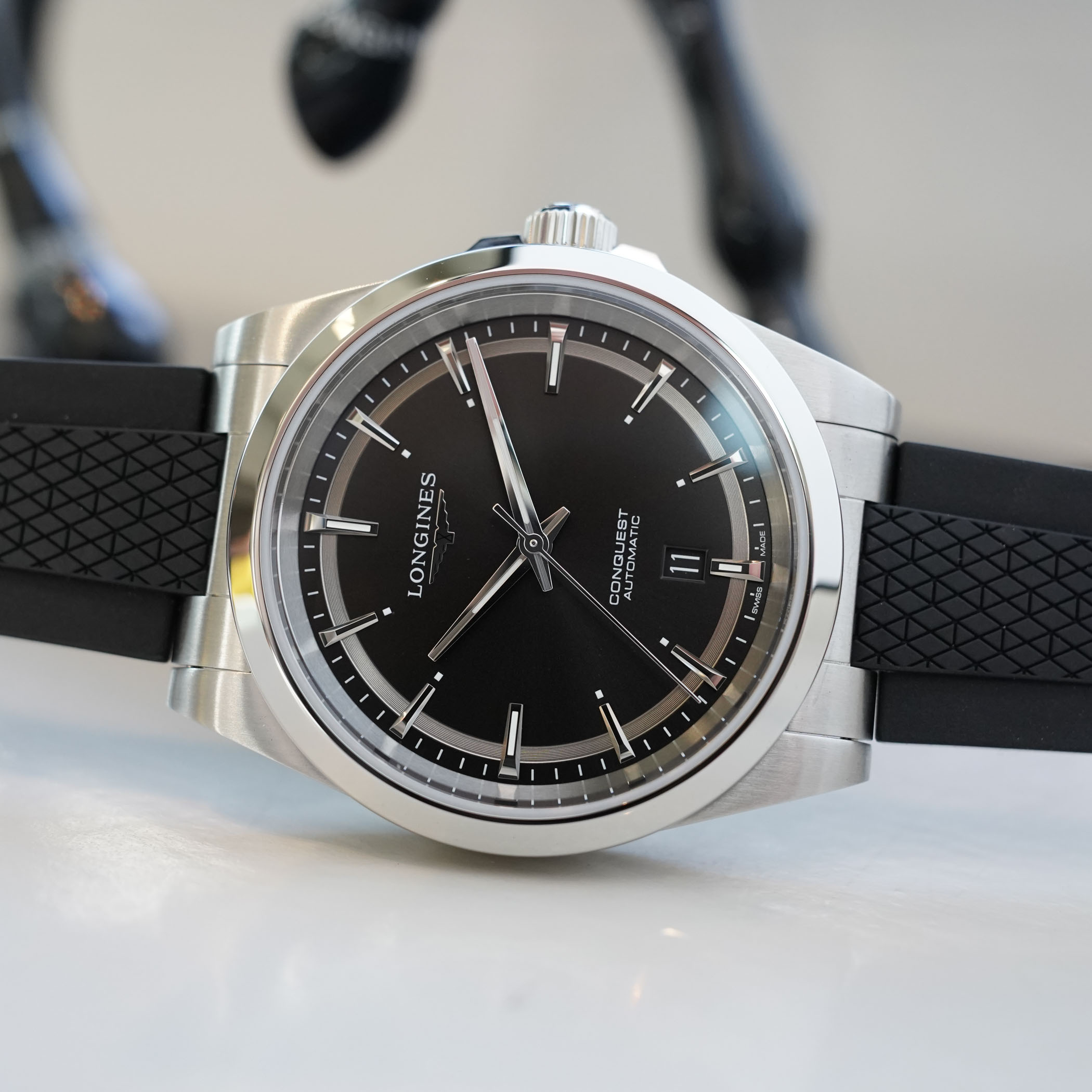 Longines Conquest 41mm 38mm Collection extension rubber straps 2025 - 18 Longines Conquest 41mm 38mm Collection extension rubber straps 2025 - 18