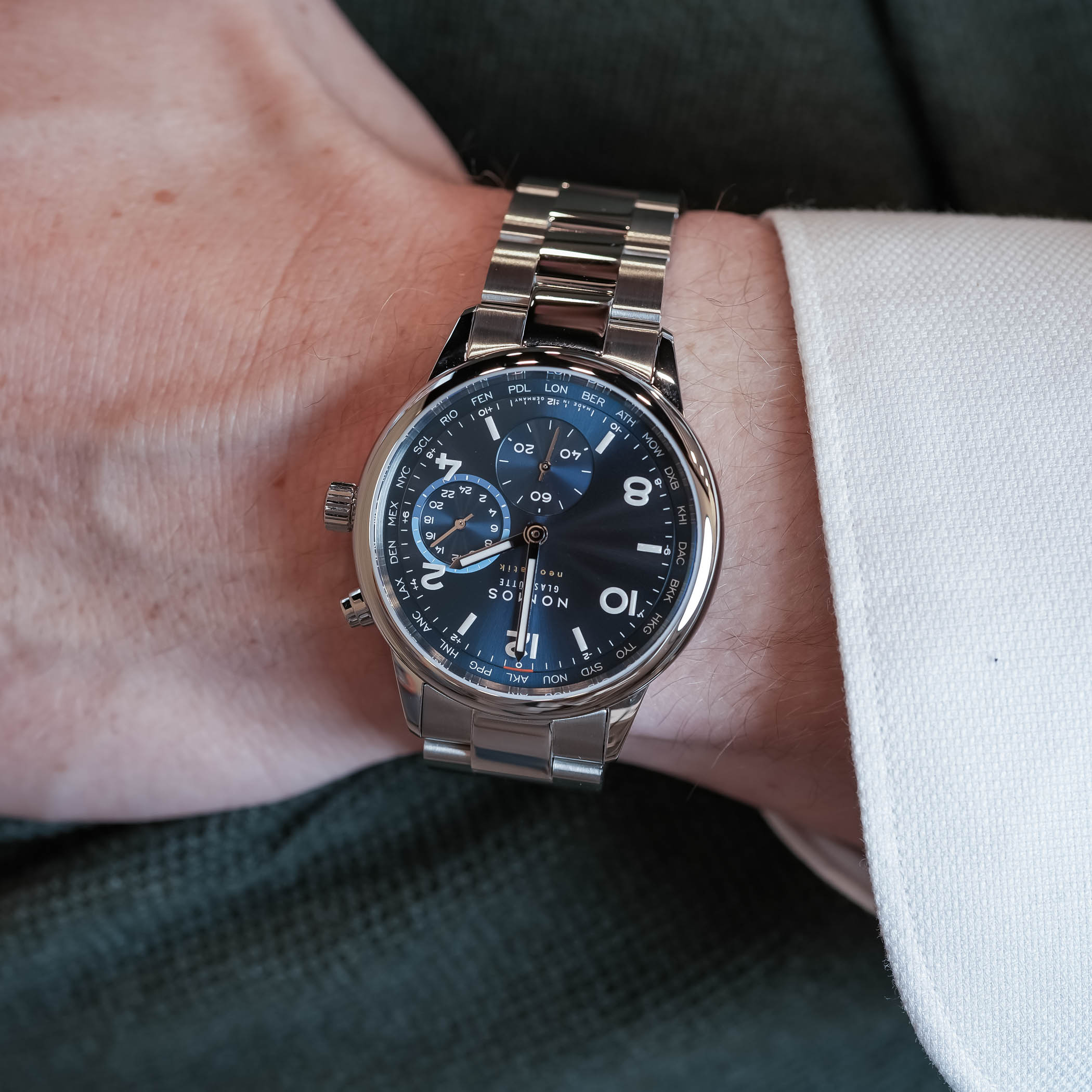 best GMT travel watches of watches and wonders 2025 - Nomos Club Sport Neomatic Wolrdtimer - 1 best GMT travel watches of watches and wonders 2025 - Nomos Club Sport Neomatic Wolrdtimer - 1