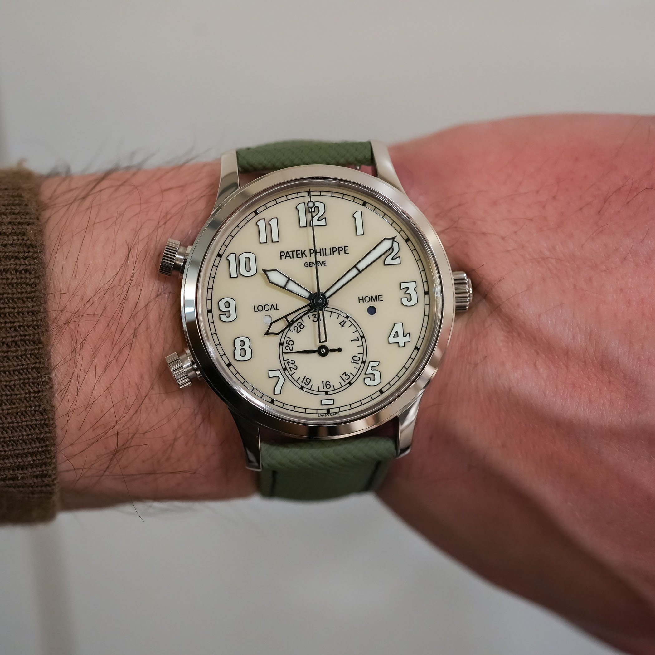 best GMT travel watches of watches and wonders 2025 - Patek Philippe Calatrava Pilot Travel Time Ivory Lacquer 5524G - 2 best GMT travel watches of watches and wonders 2025 - Patek Philippe Calatrava Pilot Travel Time Ivory Lacquer 5524G - 2