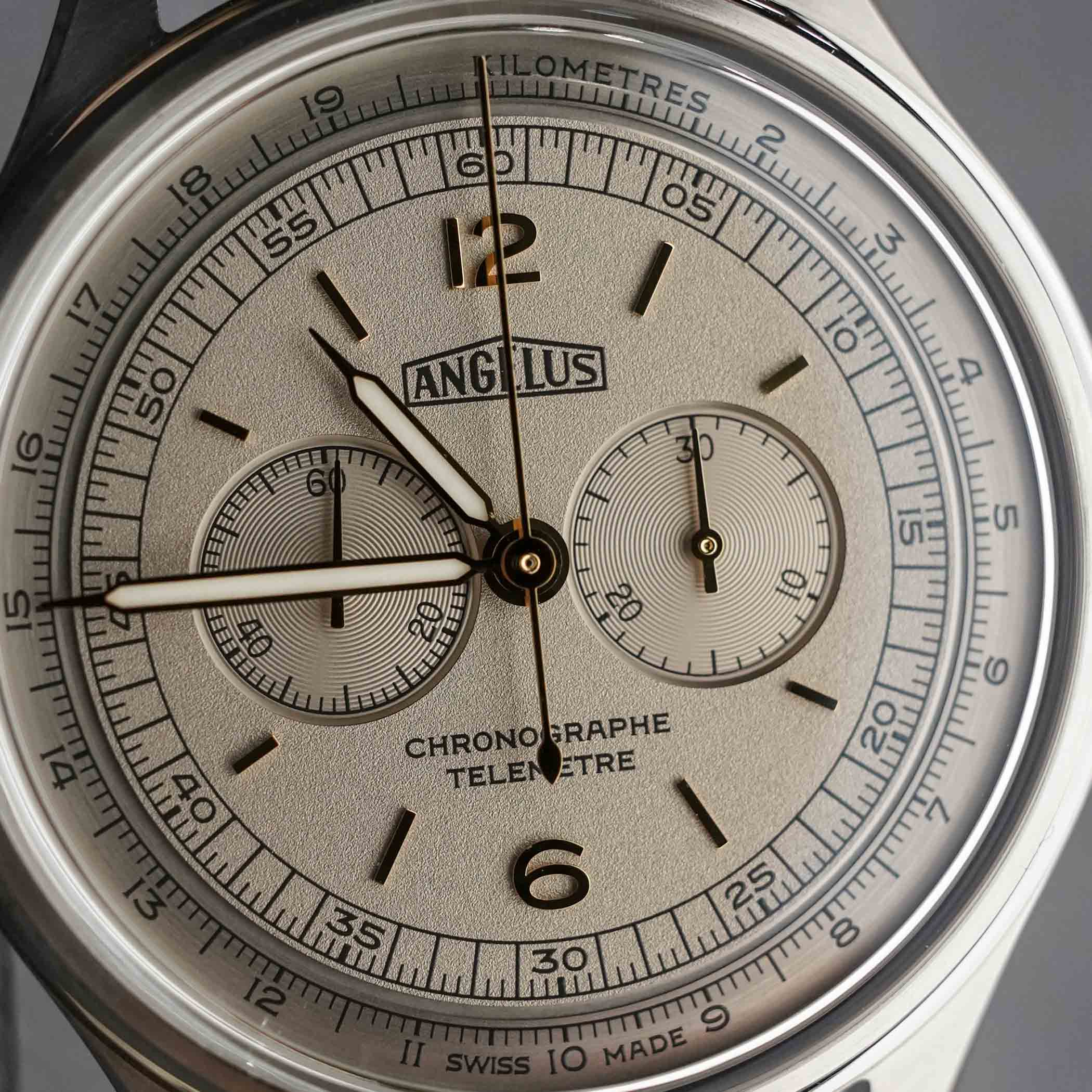 Angelus Chronographe Telemetre Monopusher 37mm review - 14 Angelus Chronographe Telemetre Monopusher 37mm review - 14