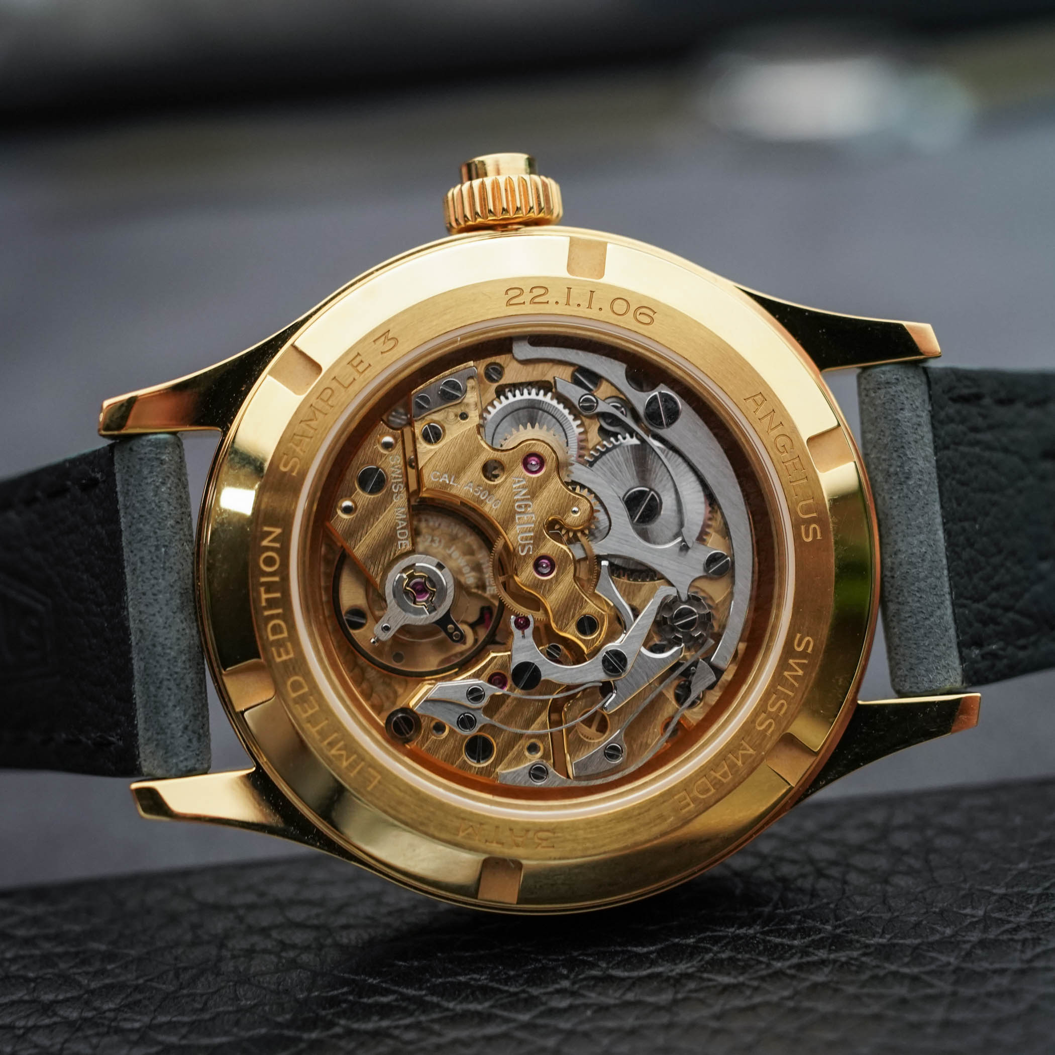 Angelus Chronographe Telemetre Monopusher 37mm review - 8 Angelus Chronographe Telemetre Monopusher 37mm review - 8