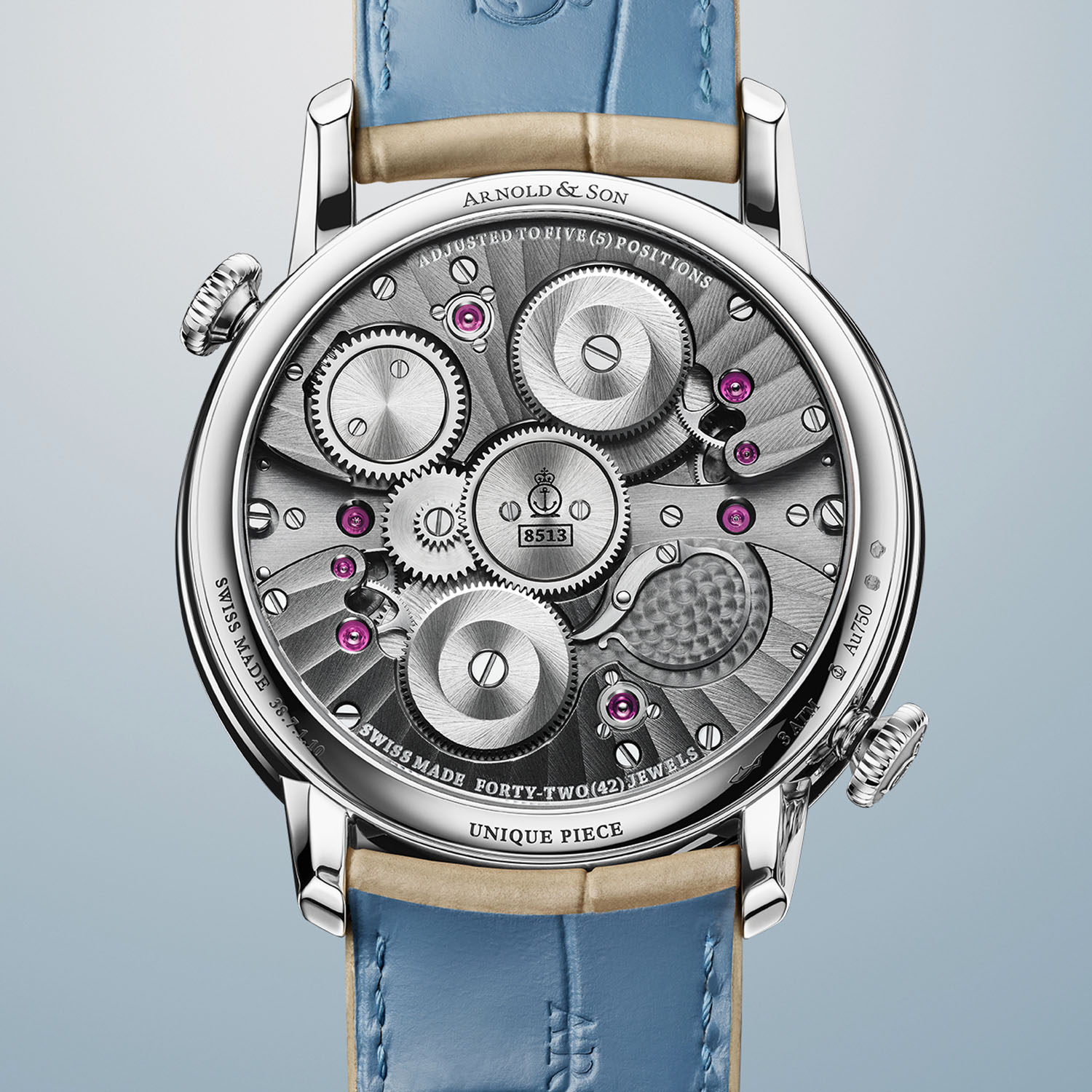 Arnold and Son x Chronopassion Double Tourbillon Jasper Dial - 7 Arnold and Son x Chronopassion Double Tourbillon Jasper Dial - 7