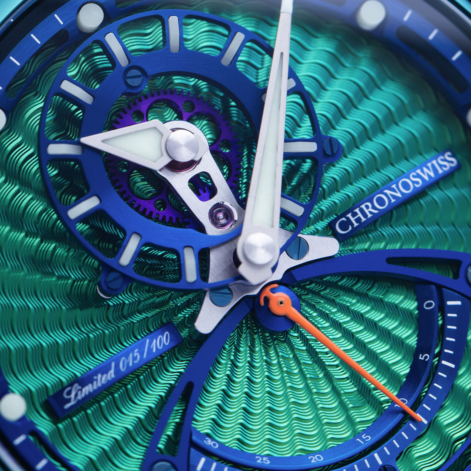 Chronoswiss ReSec Snake Edition Retrograde Second Regulator - 3 Chronoswiss ReSec Snake Edition Retrograde Second Regulator - 3