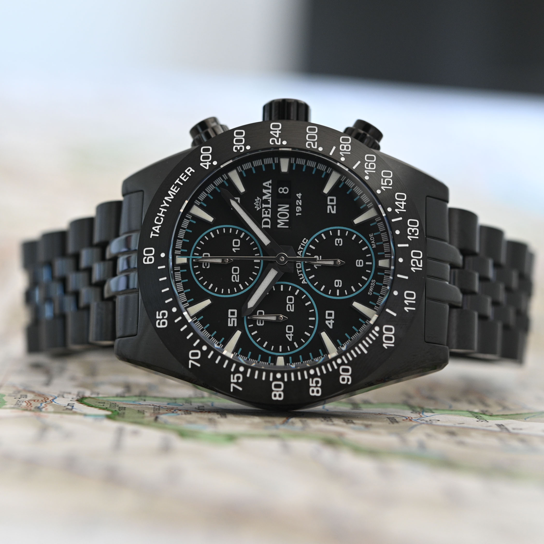 Delma Montego Chronograph Black Editions PVD - review - 8 Delma Montego Chronograph Black Editions PVD - review - 8