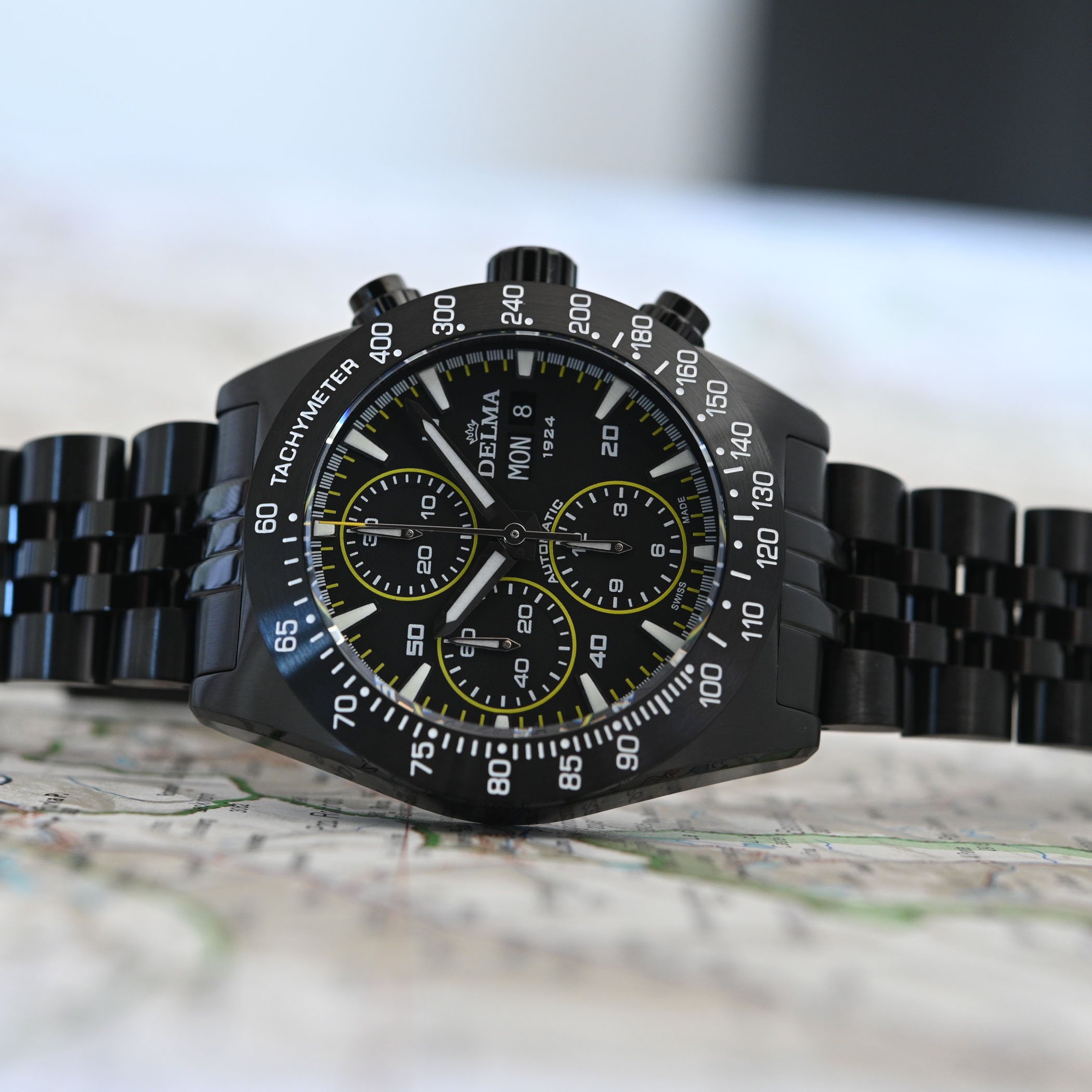 Delma Montego Chronograph Black Editions PVD - review - 9 Delma Montego Chronograph Black Editions PVD - review - 9