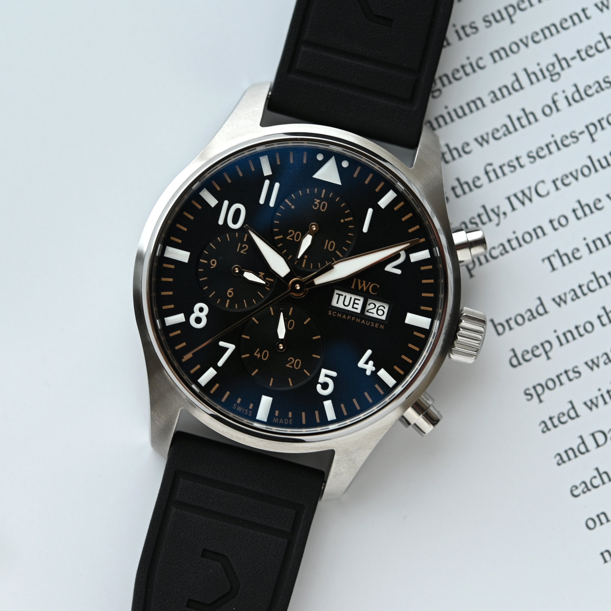 IWC Schaffhausen Pilot's Watch Chronograph APXGP - 43mm - IW378009 - 1 IWC Schaffhausen Pilot's Watch Chronograph APXGP - 43mm - IW378009 - 1