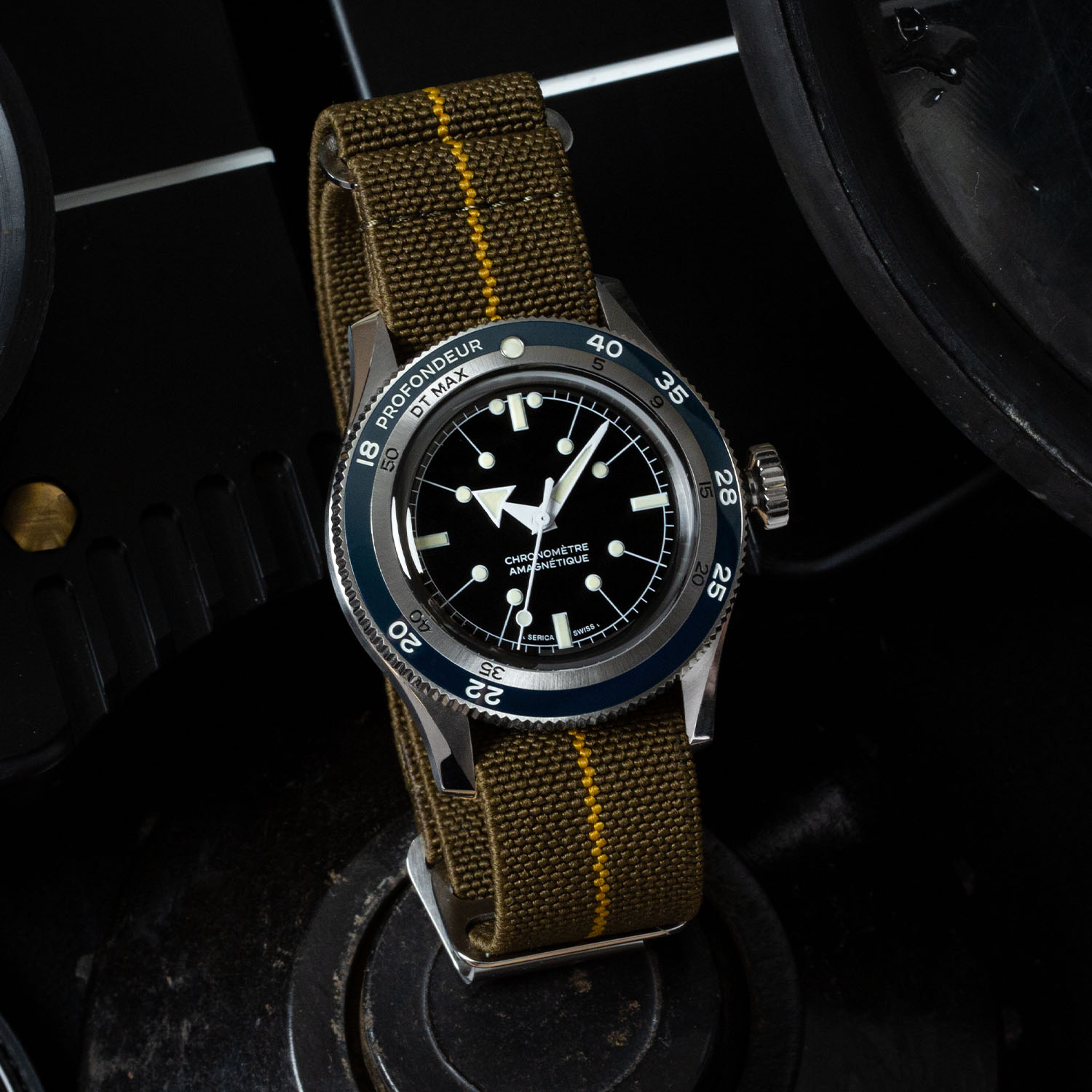 Serica 5303 PLD Dive Chronometer Plongeur Demineur - 1 Serica 5303 PLD Dive Chronometer Plongeur Demineur - 1