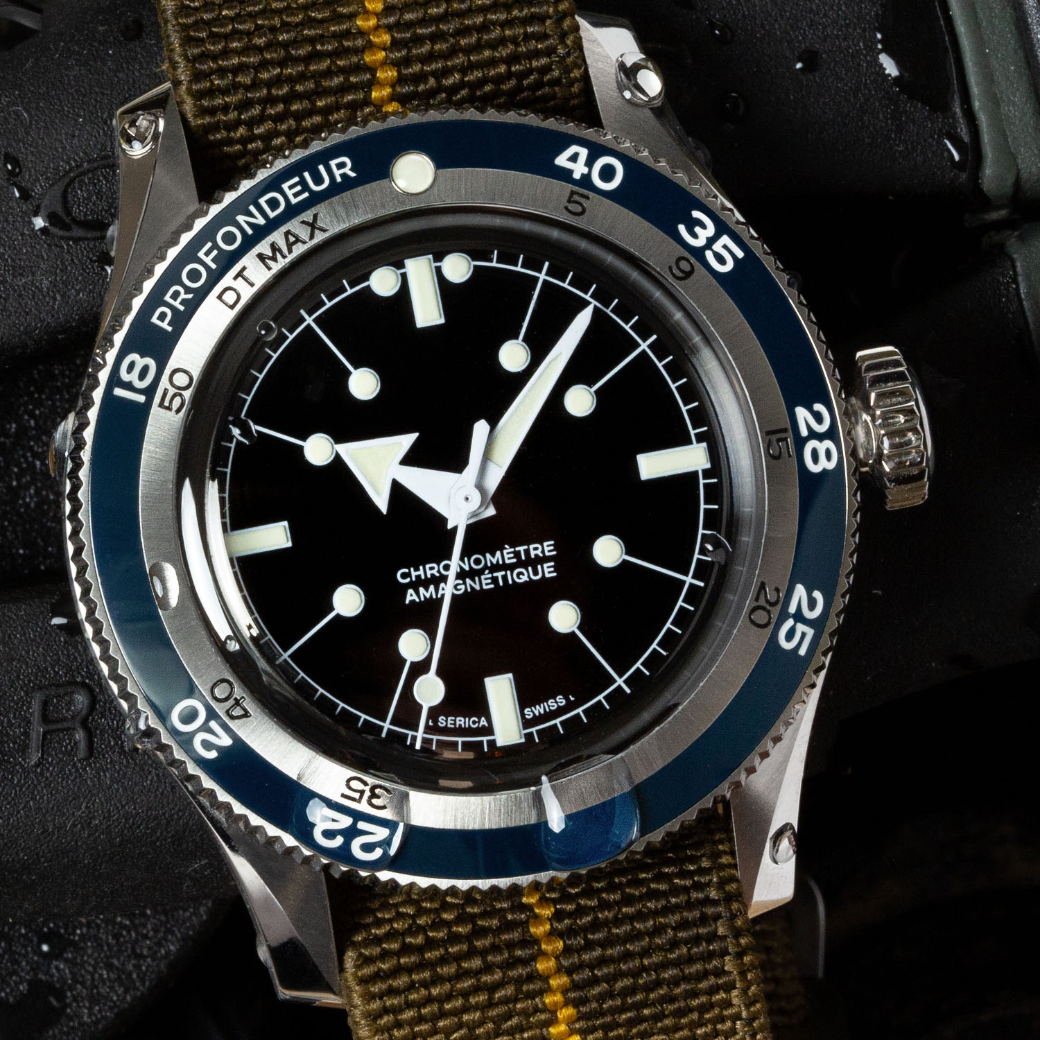 Serica 5303 PLD Dive Chronometer Plongeur Demineur - 2 Serica 5303 PLD Dive Chronometer Plongeur Demineur - 2