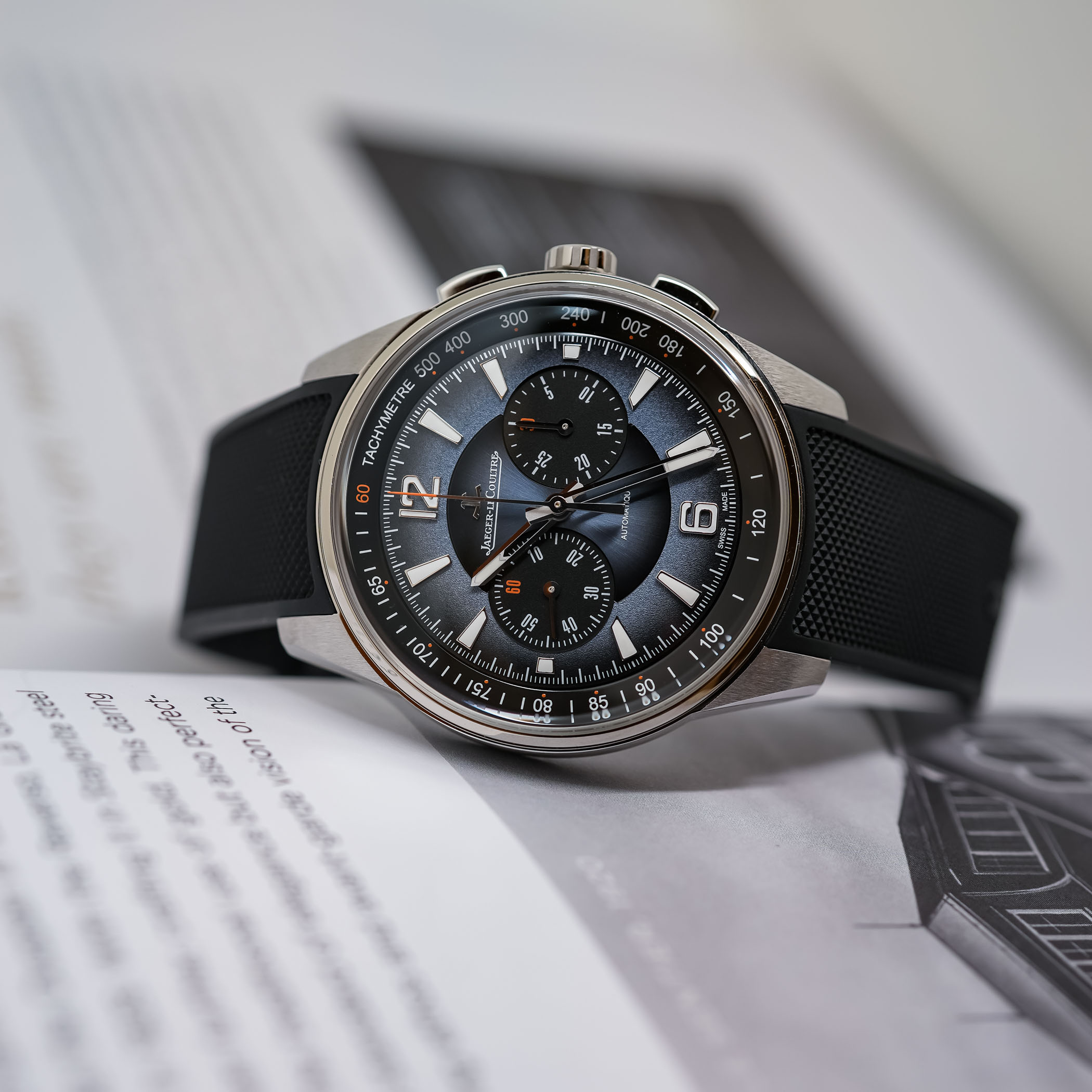 Ocean Grey dial close-up with lacquer layers