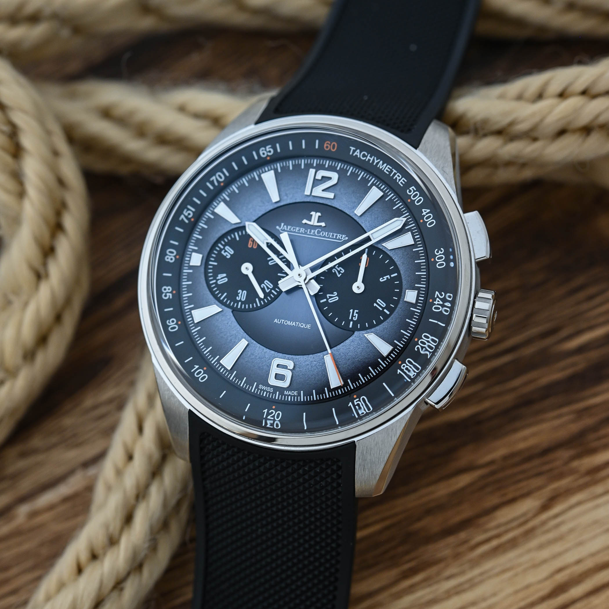 2025 Jaeger-LeCoultre Polaris Chronograph Ocean Grey lacquer dial review - 6 2025 Jaeger-LeCoultre Polaris Chronograph Ocean Grey lacquer dial review - 6