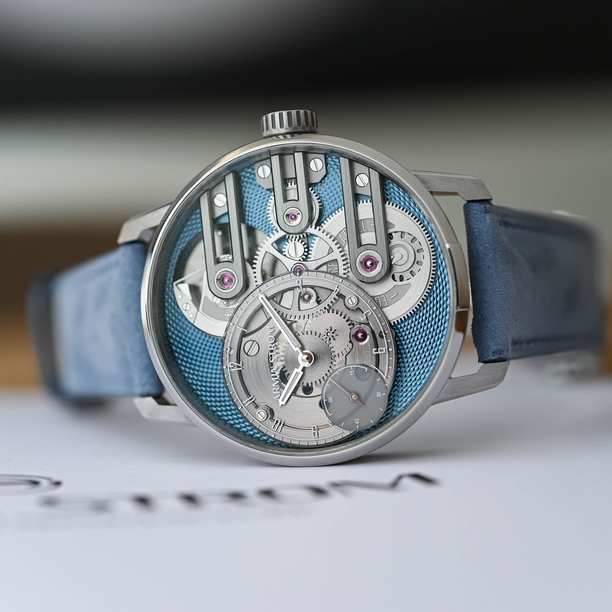 Armin Strom Gravity Equal Force Ultimate Sapphire Blue review 7 Armin Strom Gravity Equal Force Ultimate Sapphire Blue review 7