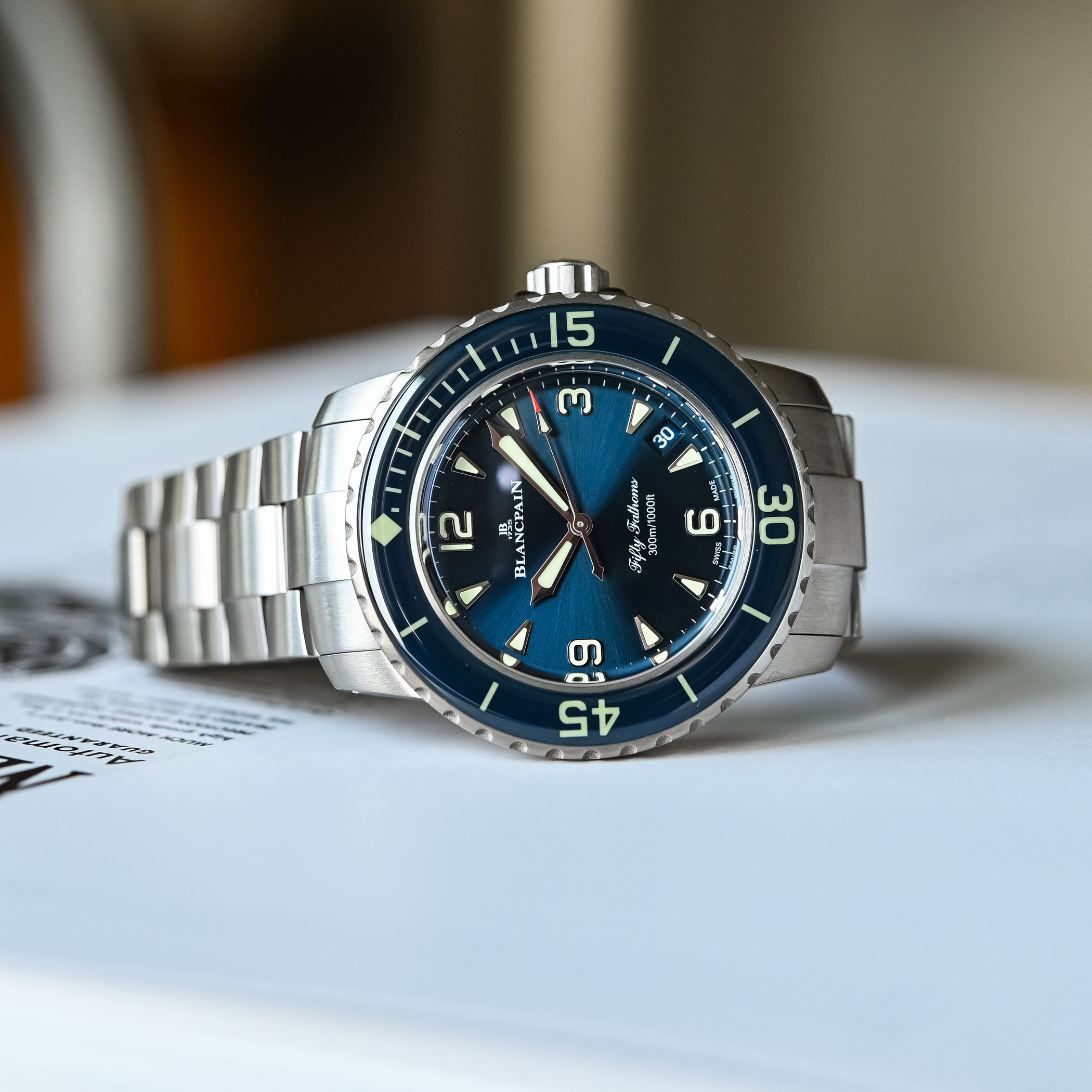 Blancpain Firty Fathoms Automatic 38mm Dive Watch Collection review - 6 Blancpain Firty Fathoms Automatic 38mm Dive Watch Collection review - 6