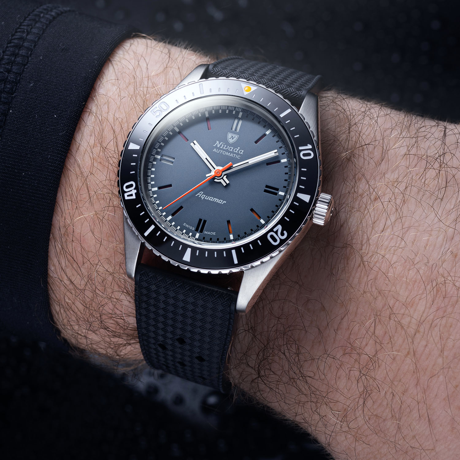 Nivada Grenchen Antarctic Diver Aquamar 1 Nivada Grenchen Antarctic Diver Aquamar 1