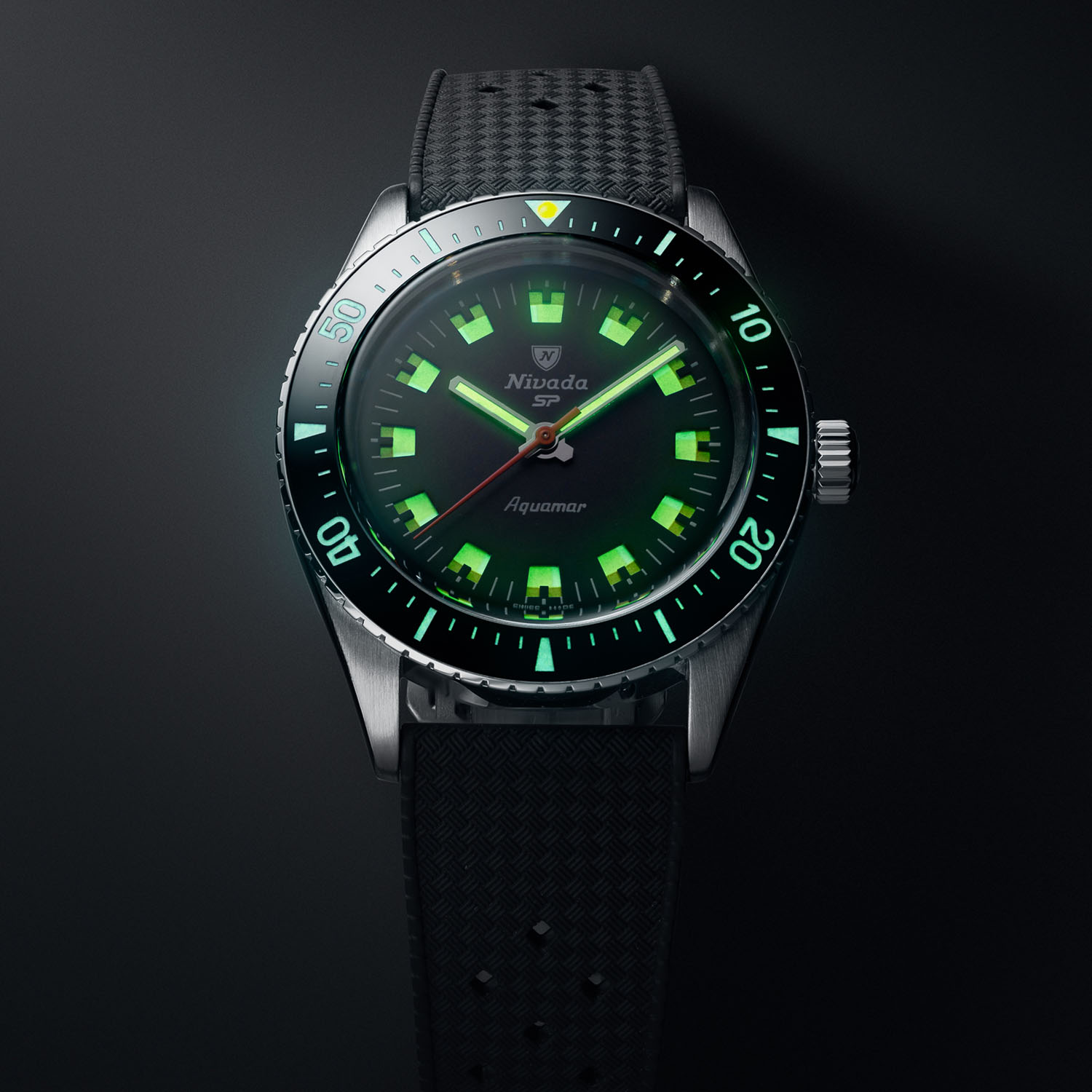 Nivada Grenchen Antarctic Diver Aquamar 8 Nivada Grenchen Antarctic Diver Aquamar 8