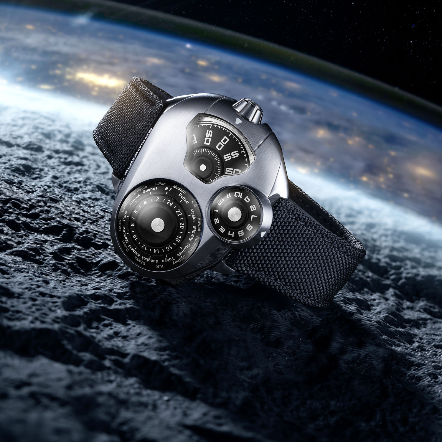 SpaceOne Worldtimer Theo Auffret Space-Like Design - 2 SpaceOne Worldtimer Theo Auffret Space-Like Design - 2