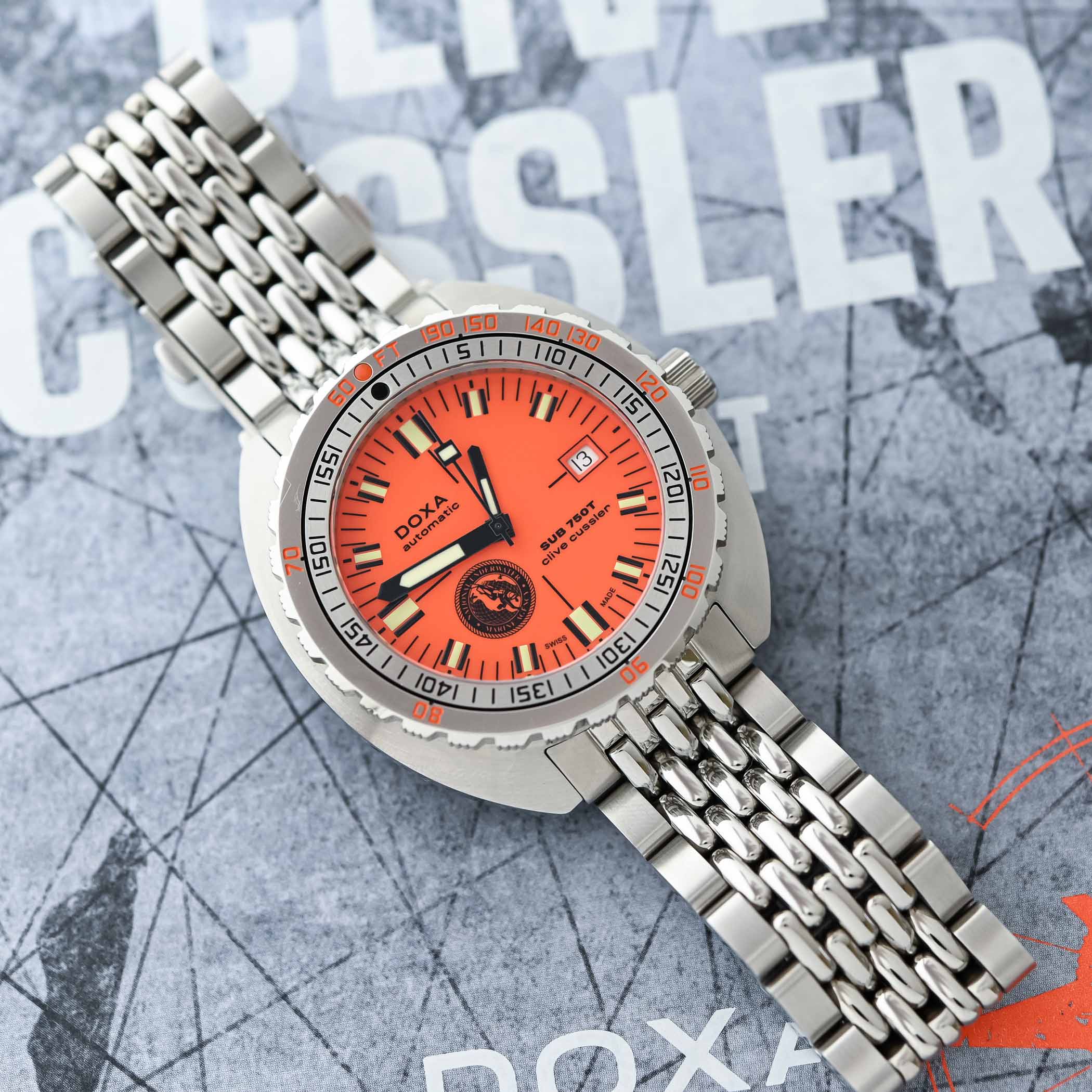 Doxa SUB 750T Clive Cussler Limited Edition review 12 Doxa SUB 750T Clive Cussler Limited Edition review 12