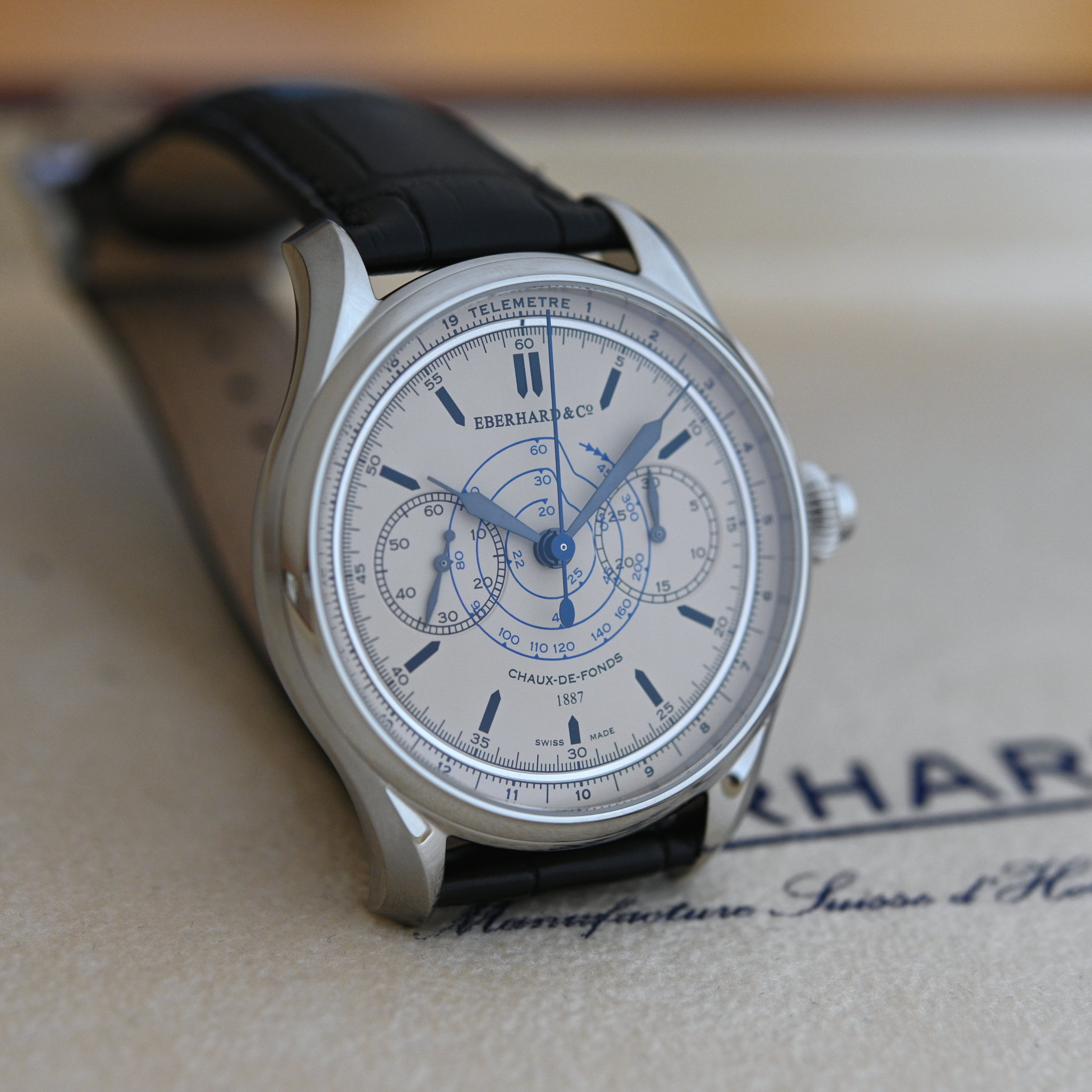 Eberhard & Co Chronographe 1887 Edition Limitee - 7 Eberhard & Co Chronographe 1887 Edition Limitee - 7