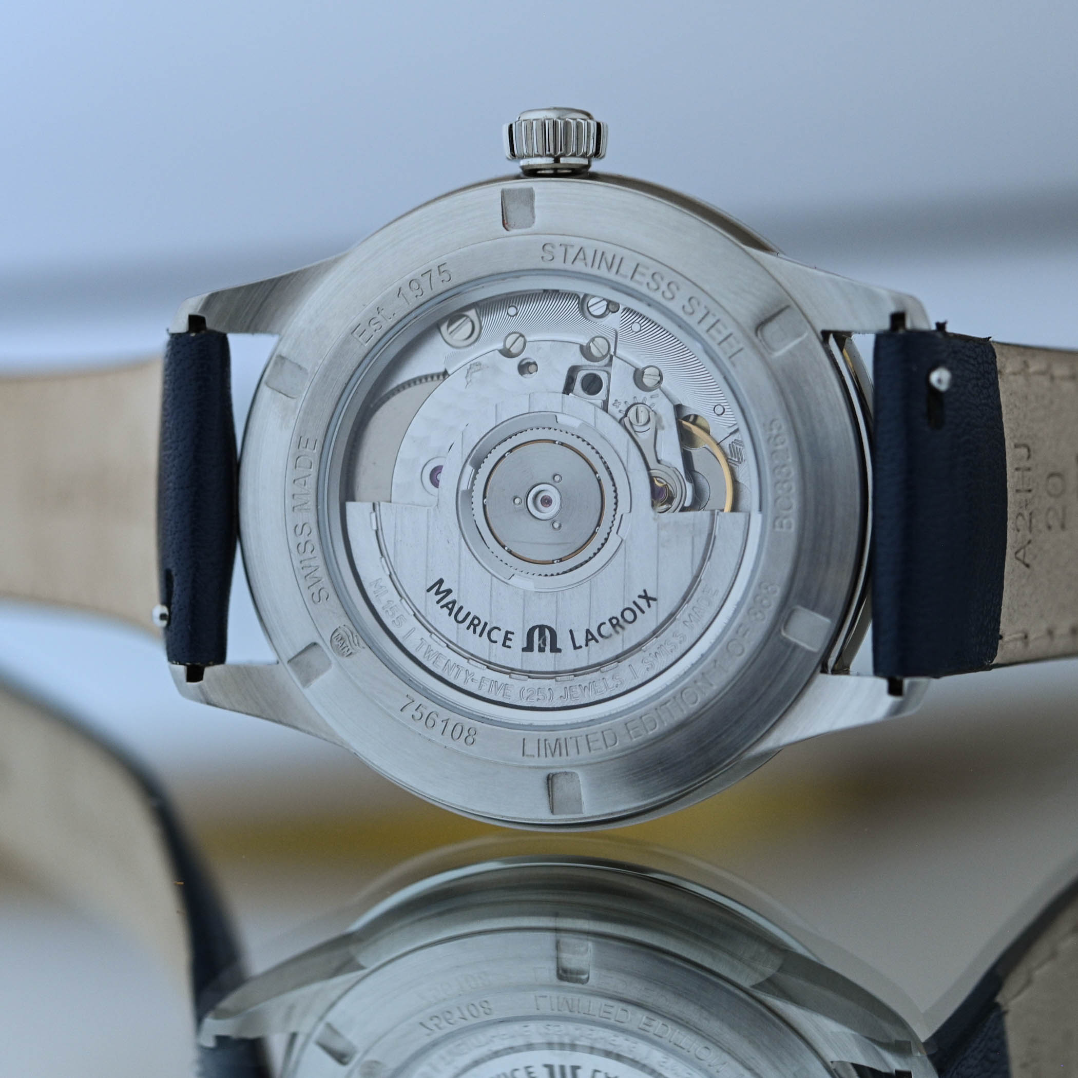 Maurice Lacroix 1975 Legacy Automatic Saignelegier Blue - 4 Maurice Lacroix 1975 Legacy Automatic Saignelegier Blue - 4