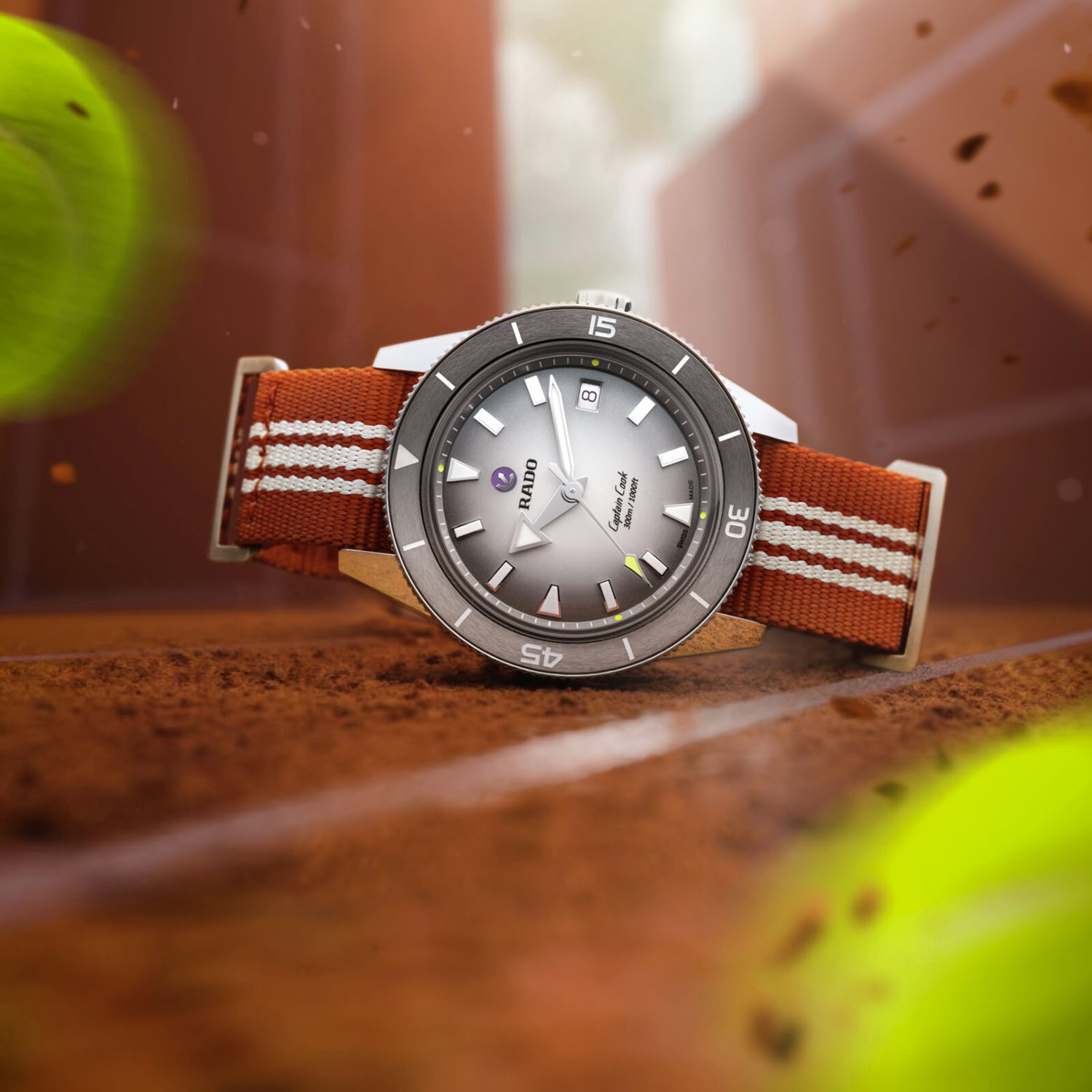 Rado Captain Cook x Tennis Limited Edition 40 Years - 6 Rado Captain Cook x Tennis Limited Edition 40 Years - 6