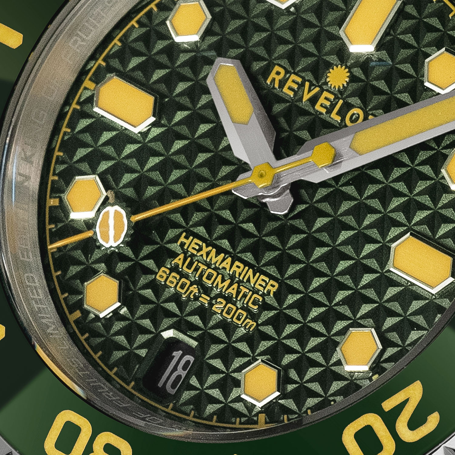 Revelot Hexmariner 39 Durian Limited Edition Automatic Dive Watch Malaysia - 3 Revelot Hexmariner 39 Durian Limited Edition Automatic Dive Watch Malaysia - 3