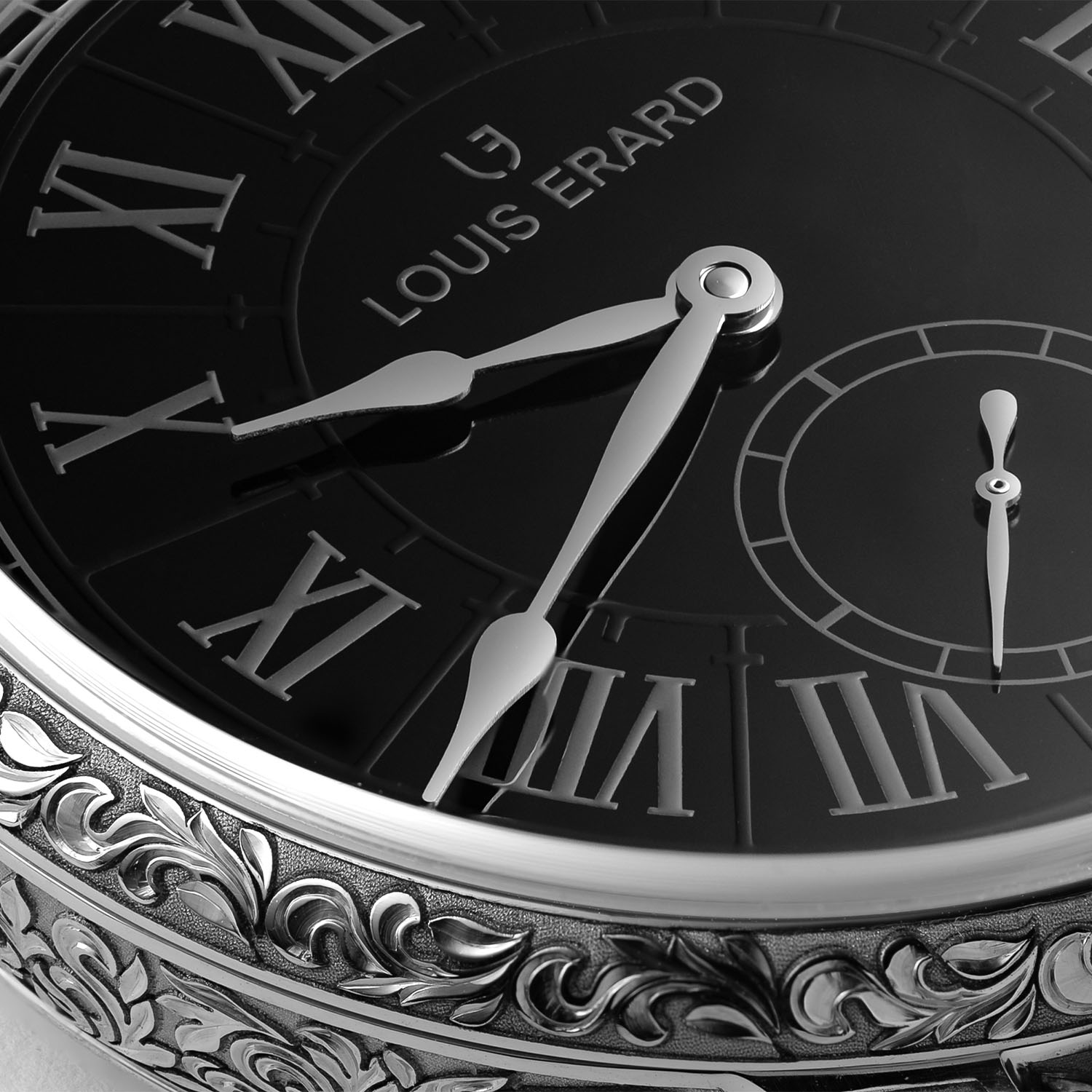 Louis Erard Gravee Main - hand engraved case 7 Louis Erard Gravee Main - hand engraved case 7