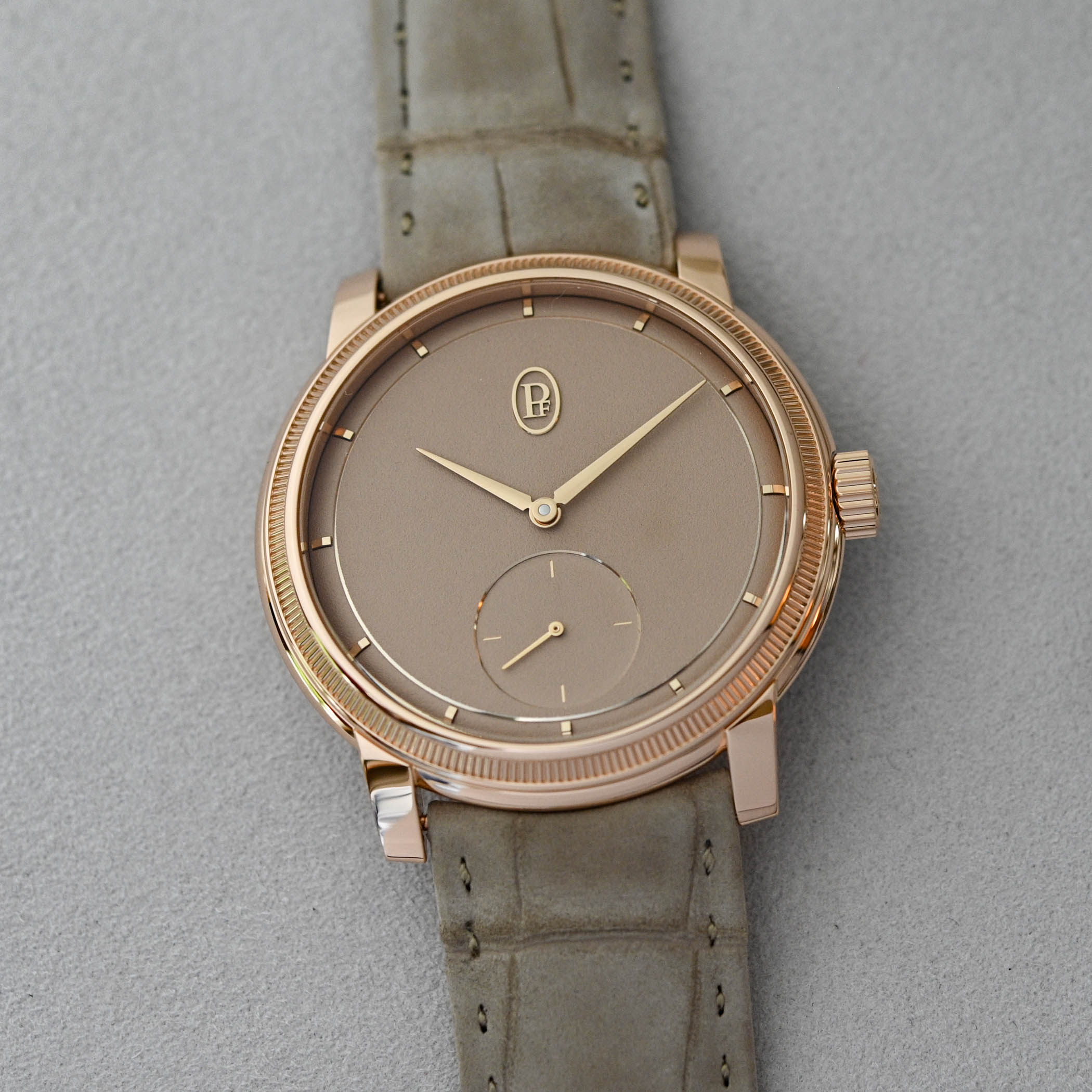 Parmigiani Fleurier Toric Petite Seconde Platinum Golden Hour and Rose Gold Dune Review - 1 Parmigiani Fleurier Toric Petite Seconde Platinum Golden Hour and Rose Gold Dune Review - 1