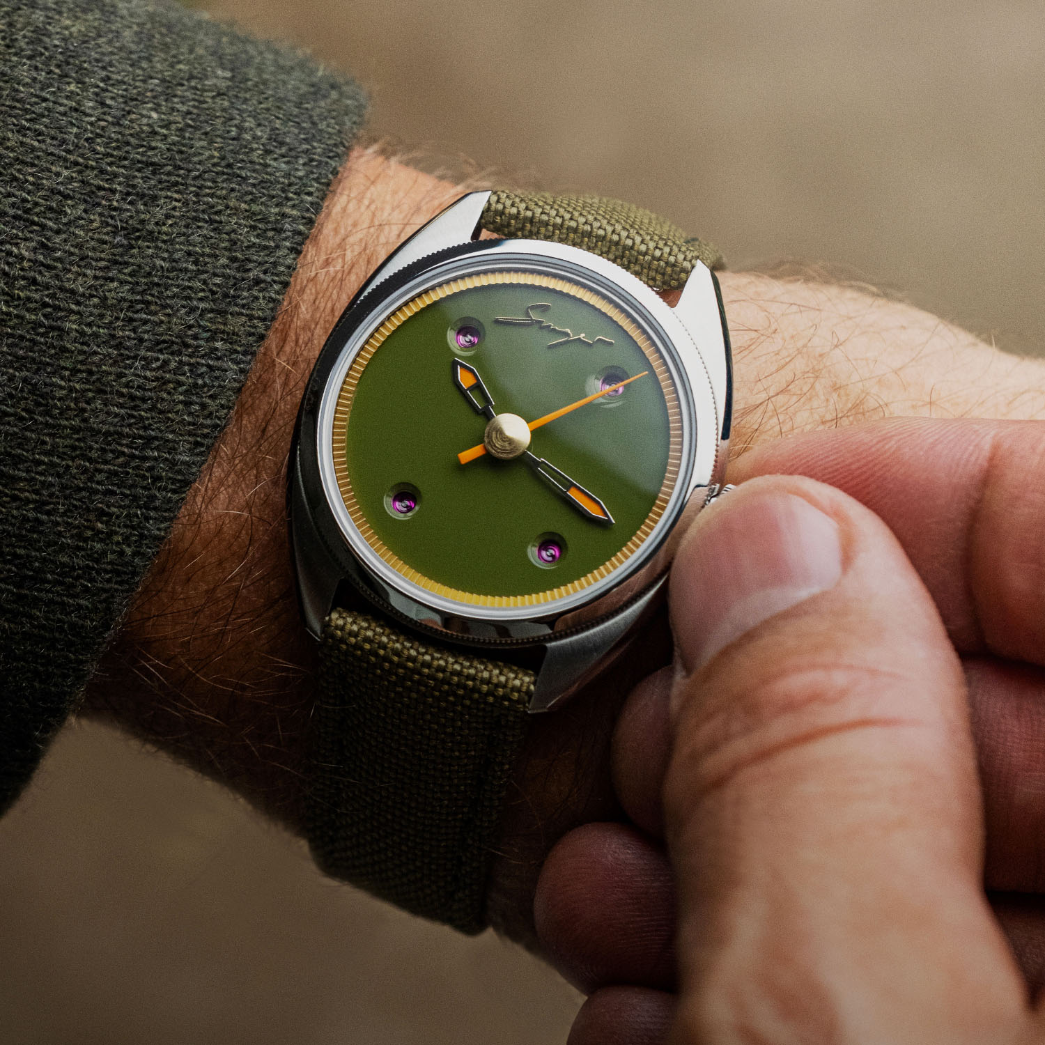 Singer Caballero Calibre-4 Solotempo new time-only collection - 7 Singer Caballero Calibre-4 Solotempo new time-only collection - 7