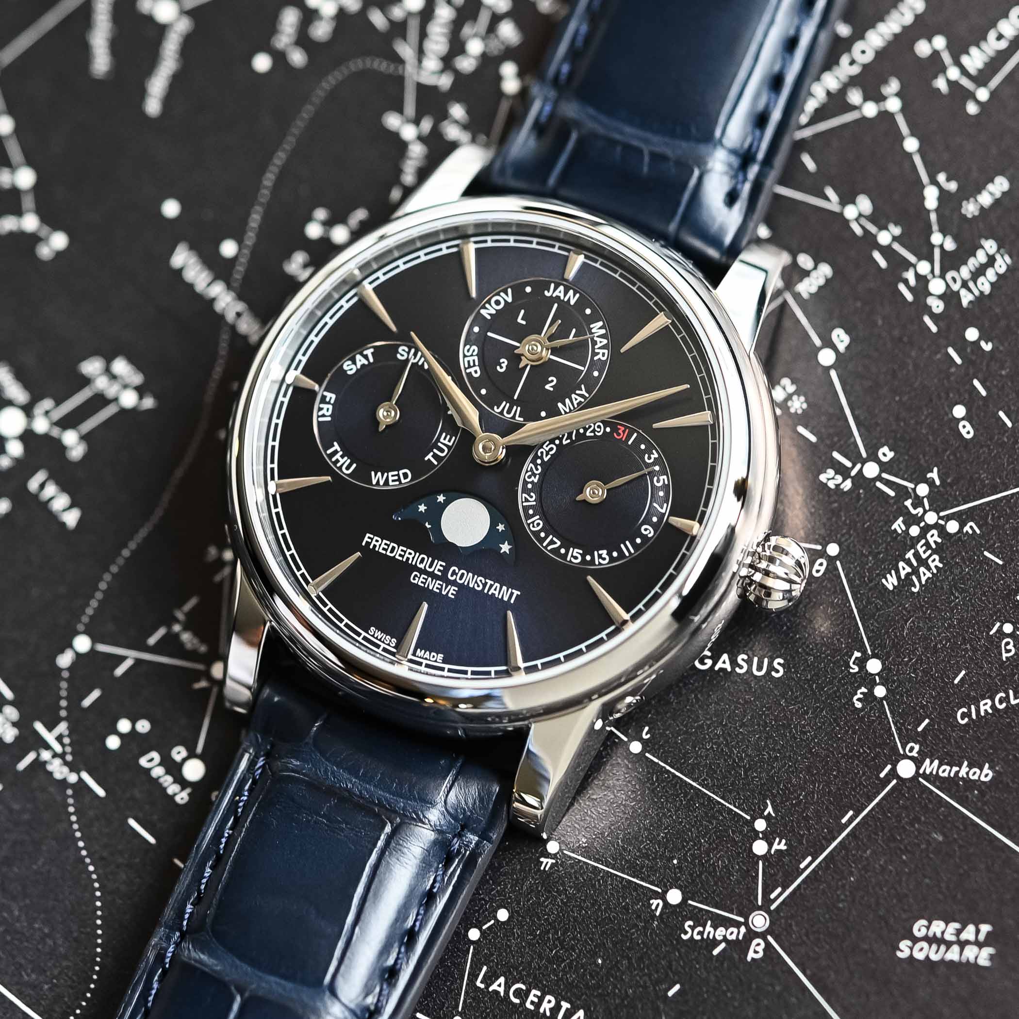 2025 new Frederique Constant Classic Perpetual Calendar Manufacture Steel Gold - video review - 4 2025 new Frederique Constant Classic Perpetual Calendar Manufacture Steel Gold - video review - 4