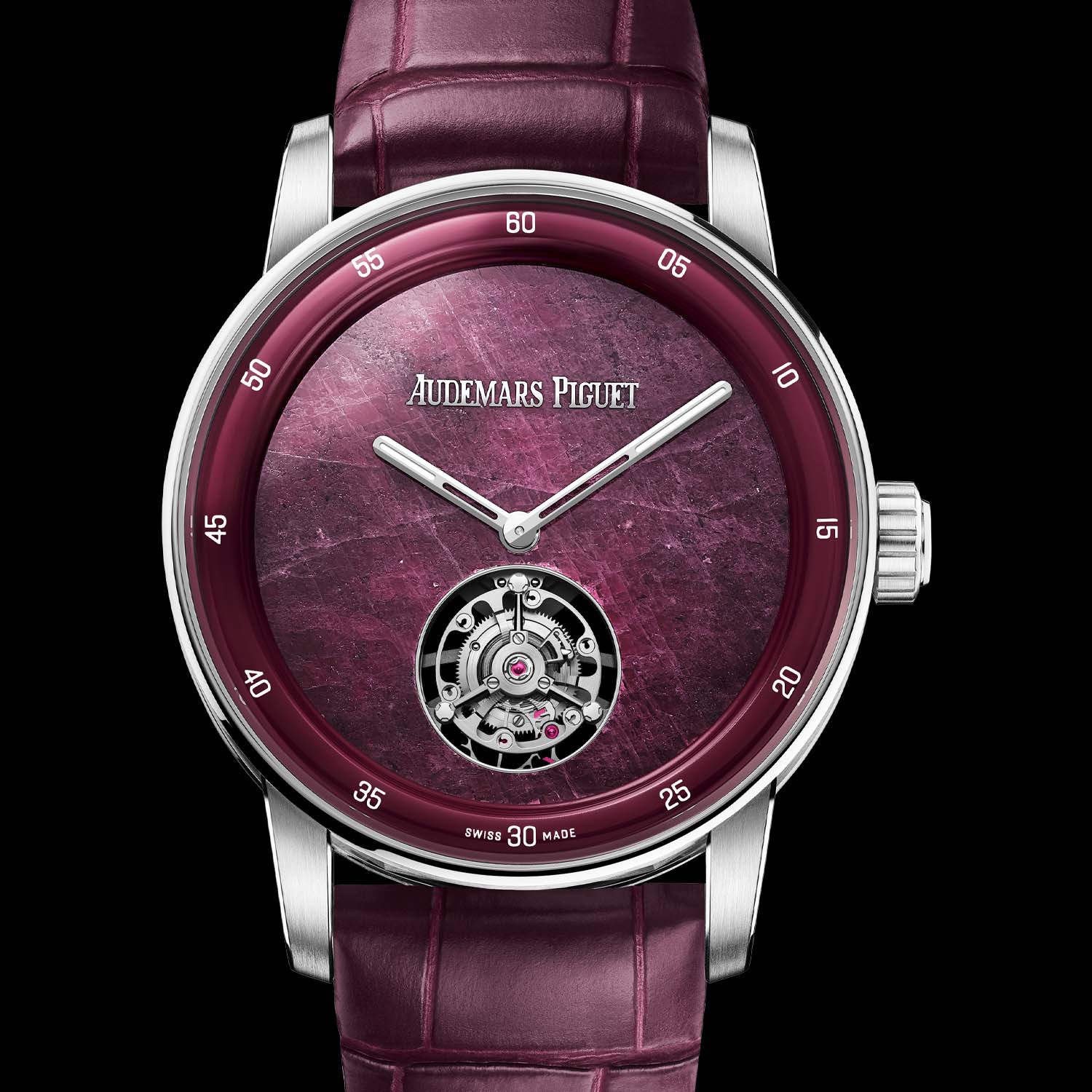 Audemars Piguet Code 11.59 Selfwinding Flying Tourbillon 38mm Stone Dials sodalite ruby root malachite - 26665 - 9 Audemars Piguet Code 11.59 Selfwinding Flying Tourbillon 38mm Stone Dials sodalite ruby root malachite - 26665 - 9