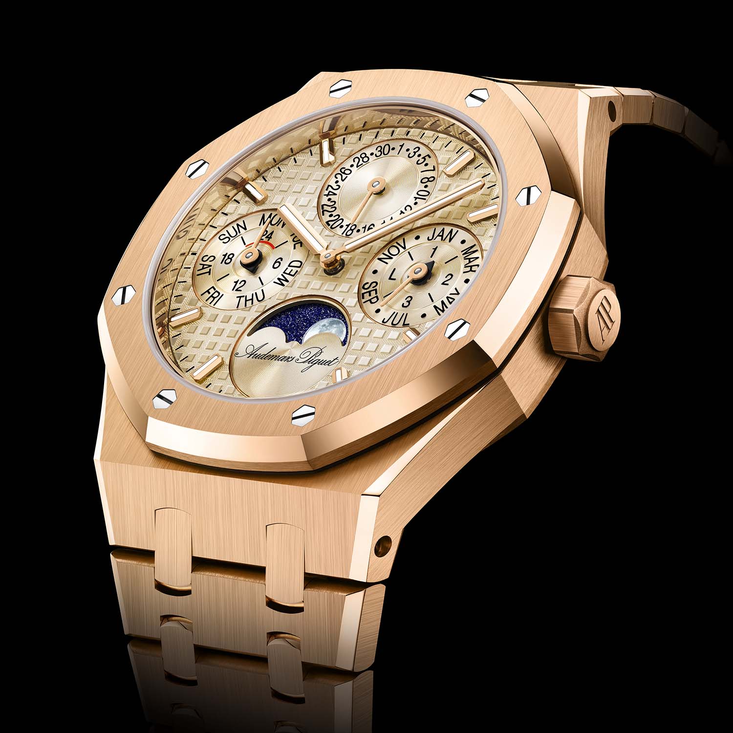 Audemars Piguet Royal Oak Perpetual Calendar 38mm - 26684ST 26684OR - 4 Audemars Piguet Royal Oak Perpetual Calendar 38mm - 26684ST 26684OR - 4