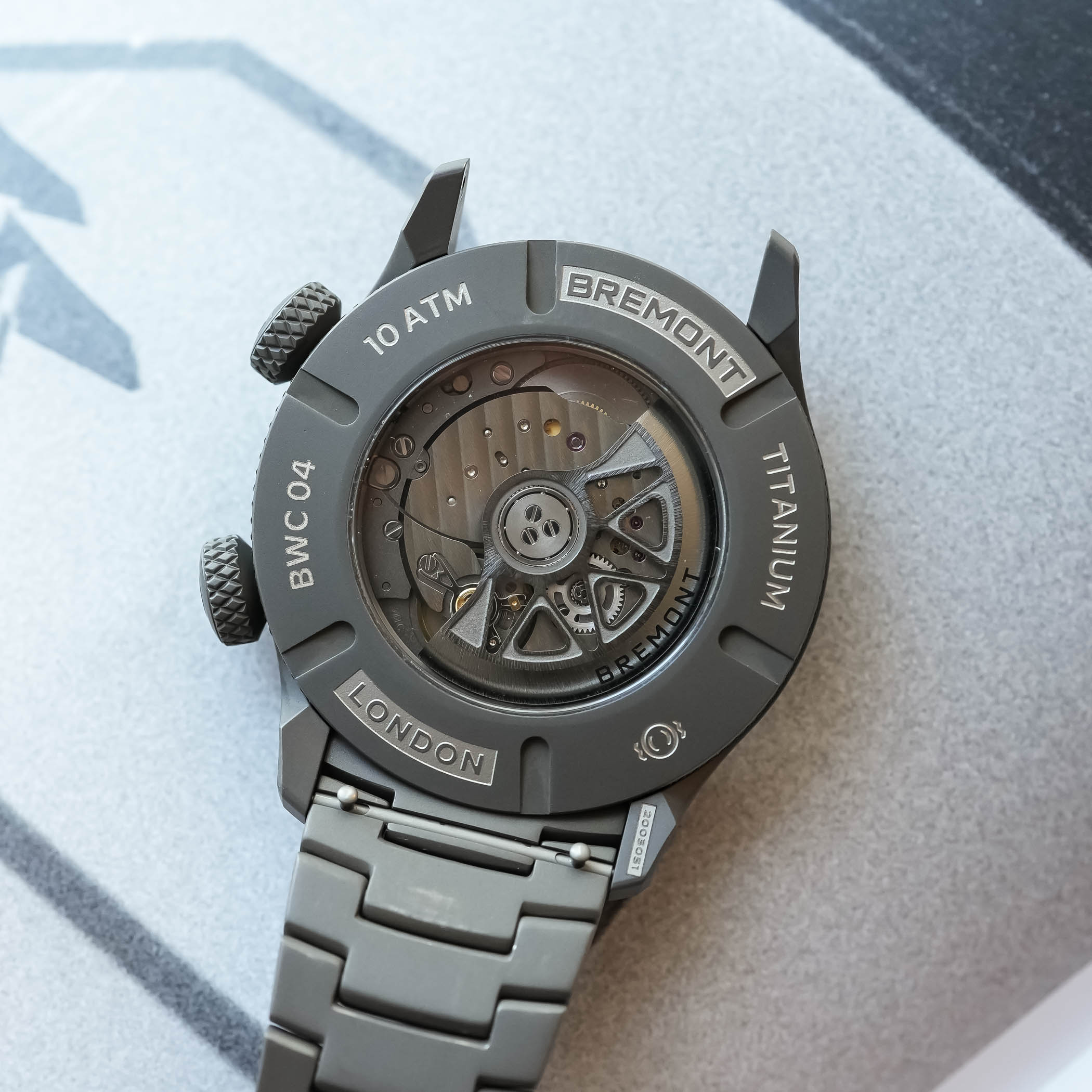 Bremont Altitude MB Meteor Stealth Grey Meteorite-Texture Dial Limited Edition - review - 5 Bremont Altitude MB Meteor Stealth Grey Meteorite-Texture Dial Limited Edition - review - 5