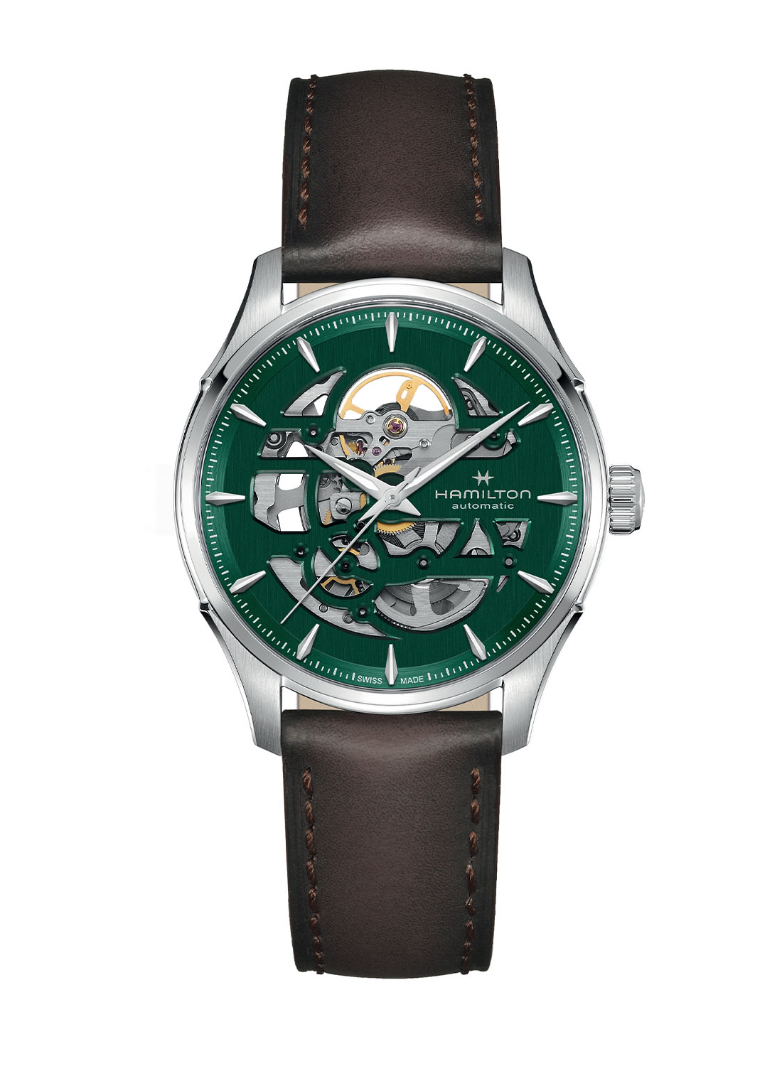Hamilton Jazzmaster Skeleton 40mm Empire Green - 2 Hamilton Jazzmaster Skeleton 40mm Empire Green - 2