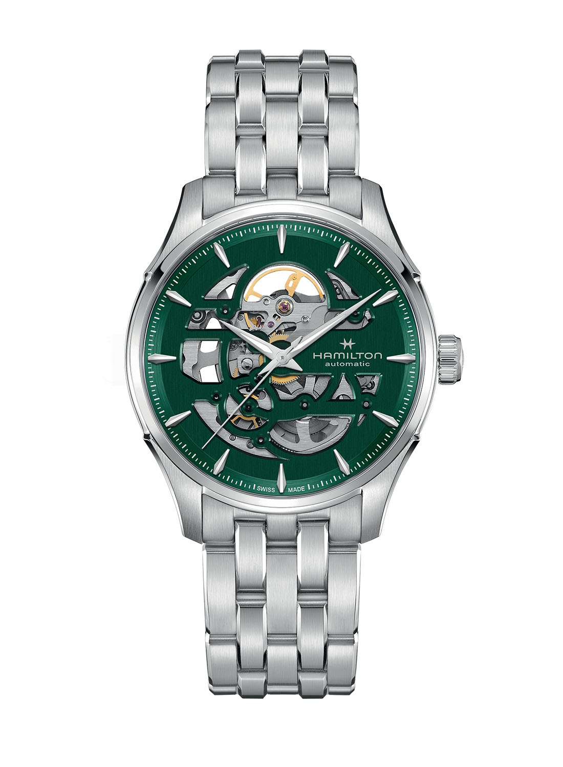 Hamilton Jazzmaster Skeleton 40mm Empire Green - 3 Hamilton Jazzmaster Skeleton 40mm Empire Green - 3