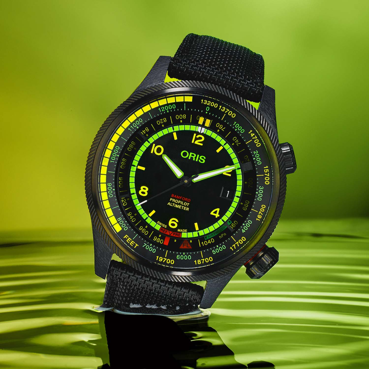 Oris x Bamford ProPilot Altimeter Mission Control - 8 Oris x Bamford ProPilot Altimeter Mission Control - 8