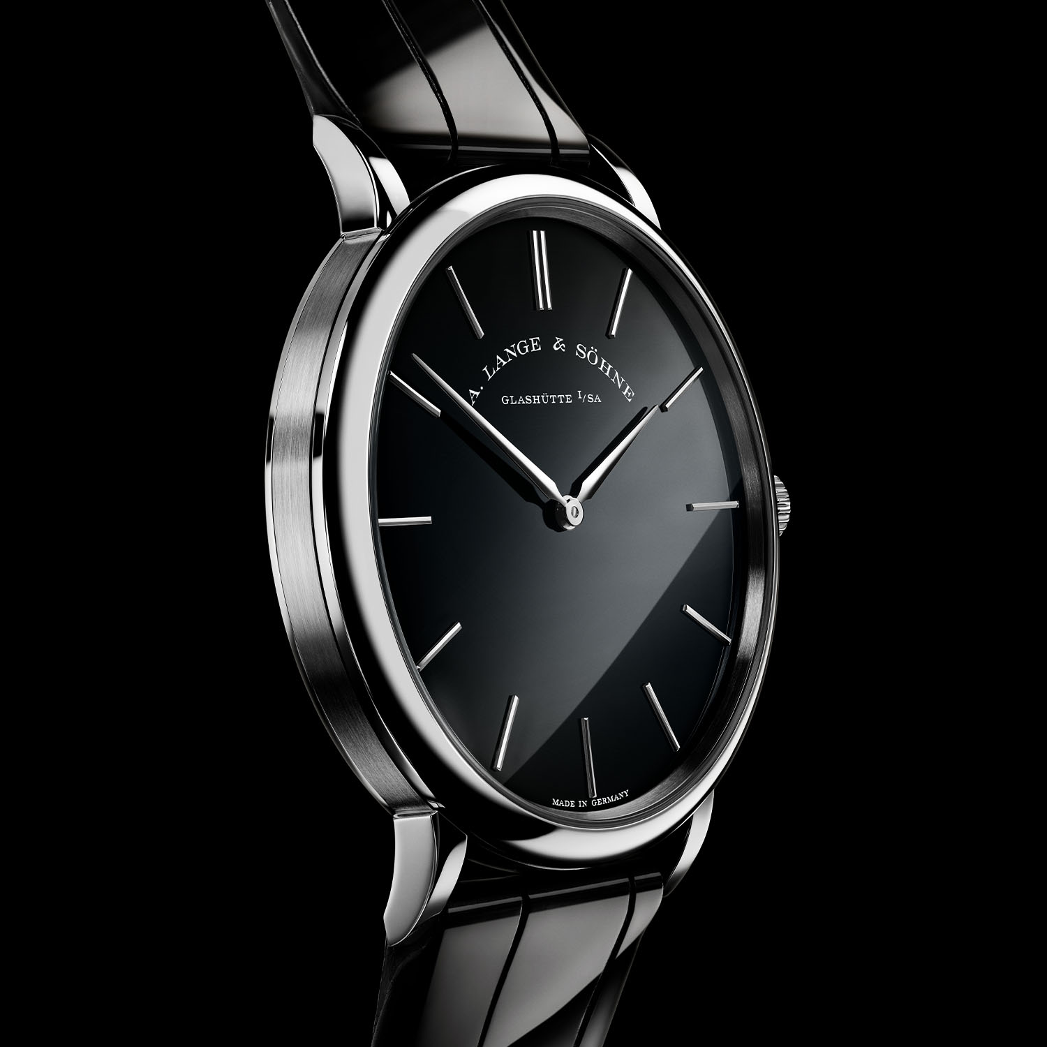 2025 A Lange Sohne Saxonia Thin Black Onyx Dial Platinum and Honeygold - 1 2025 A Lange Sohne Saxonia Thin Black Onyx Dial Platinum and Honeygold - 1