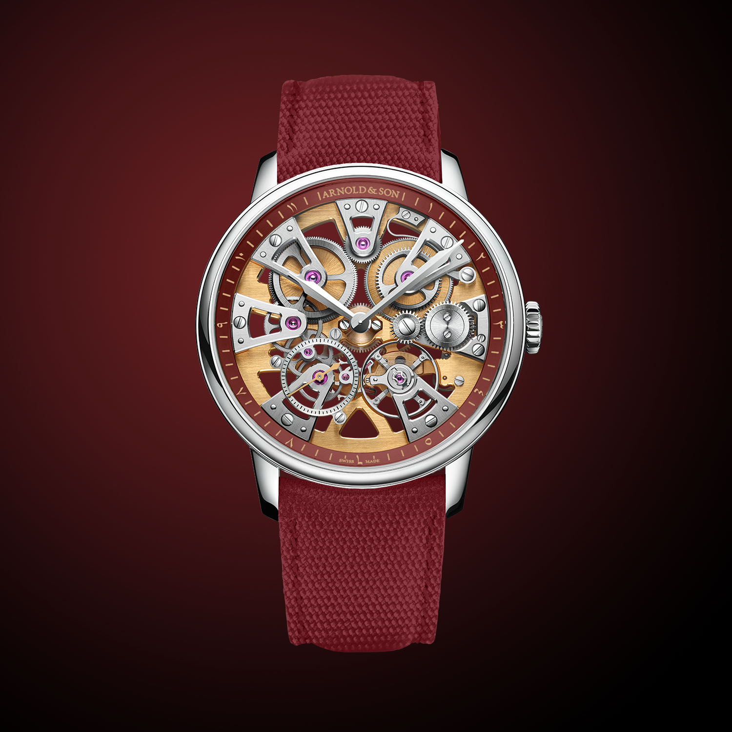 Arnold and Son Nebula 40 Steel Ahmed Seddiqi 75th Anniversary Edition - 5 Arnold and Son Nebula 40 Steel Ahmed Seddiqi 75th Anniversary Edition - 5