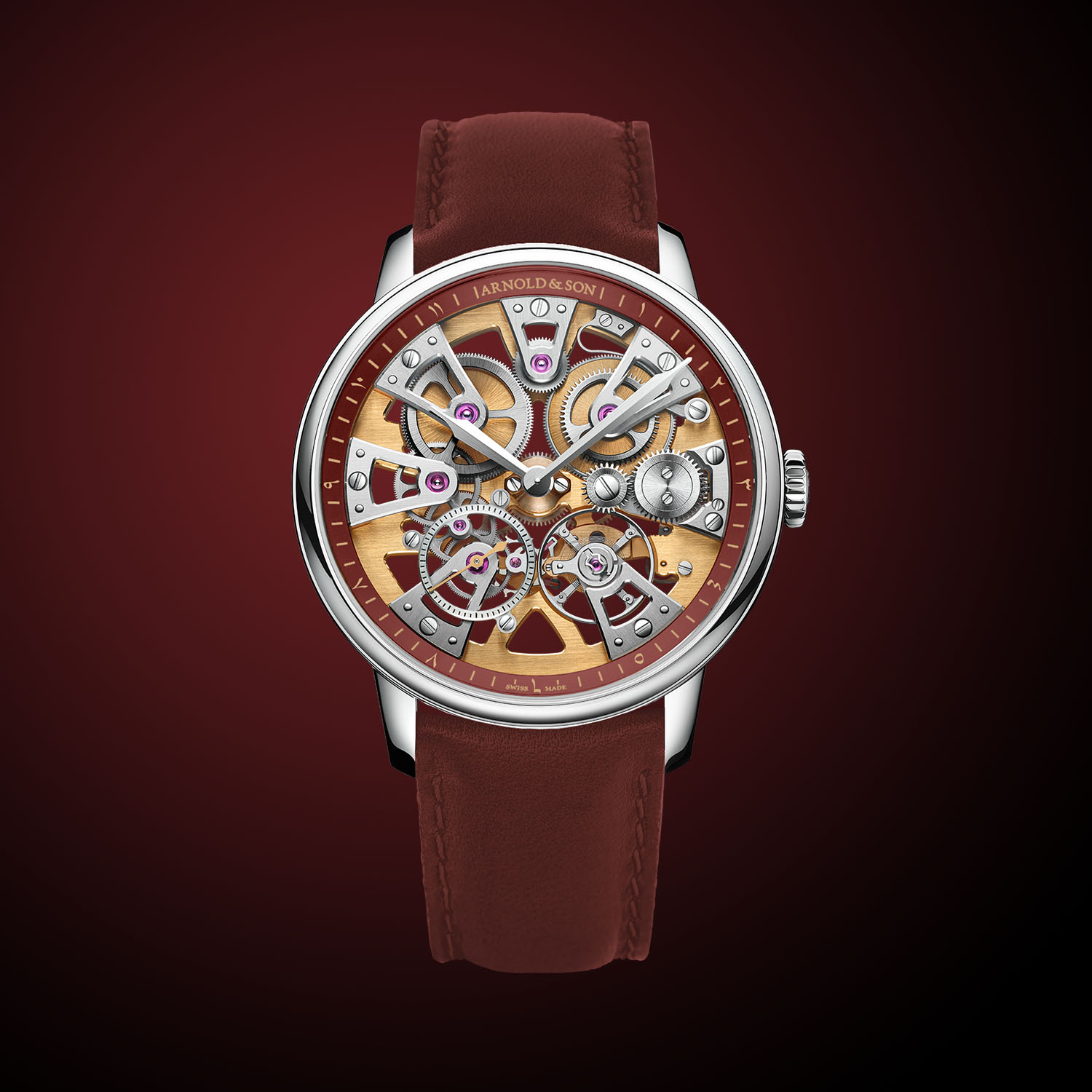 Arnold and Son Nebula 40 Steel Ahmed Seddiqi 75th Anniversary Edition - 6 Arnold and Son Nebula 40 Steel Ahmed Seddiqi 75th Anniversary Edition - 6