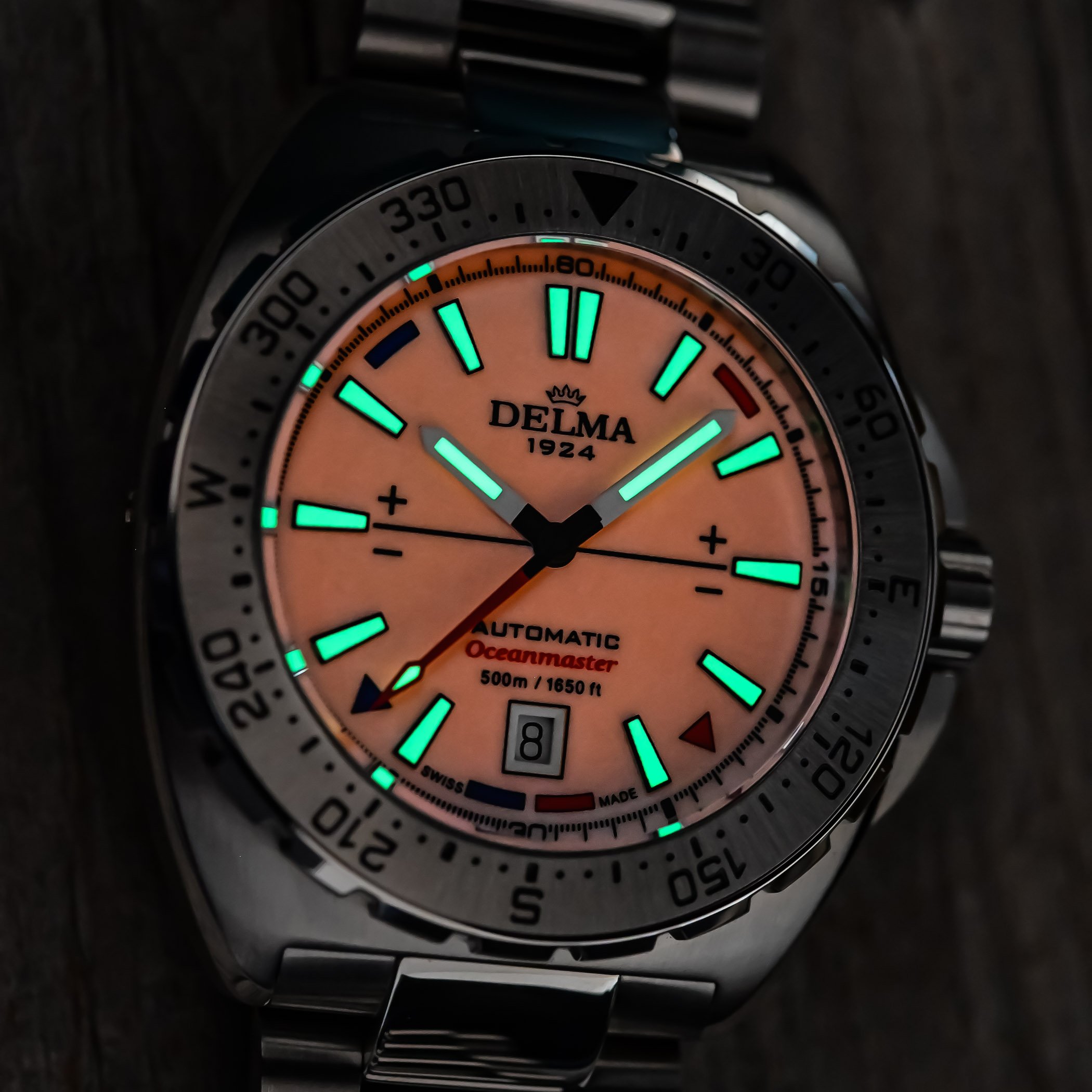 Delma Oceanmaster Lume - Accessible Automatic Dive watch saliling watch fully luminous dial - review - 6 Delma Oceanmaster Lume - Accessible Automatic Dive watch saliling watch fully luminous dial - review - 6