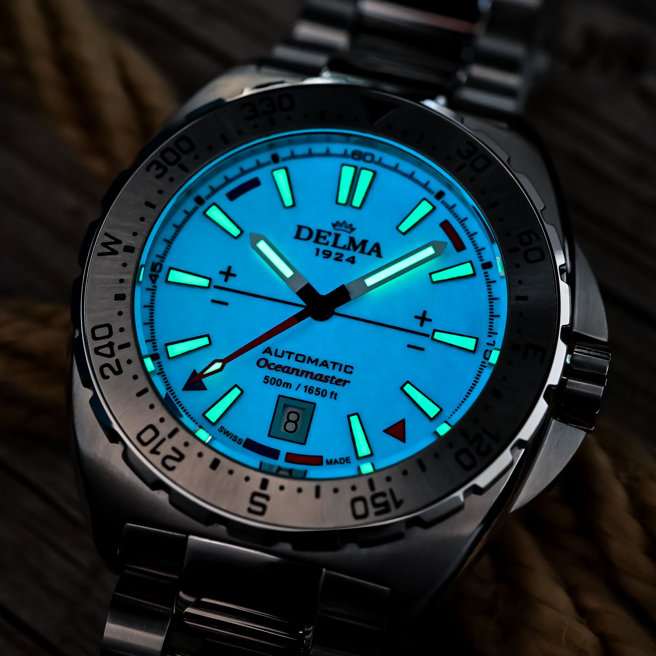 Delma Oceanmaster Lume - Accessible Automatic Dive watch saliling watch fully luminous dial - review - 7 Delma Oceanmaster Lume - Accessible Automatic Dive watch saliling watch fully luminous dial - review - 7