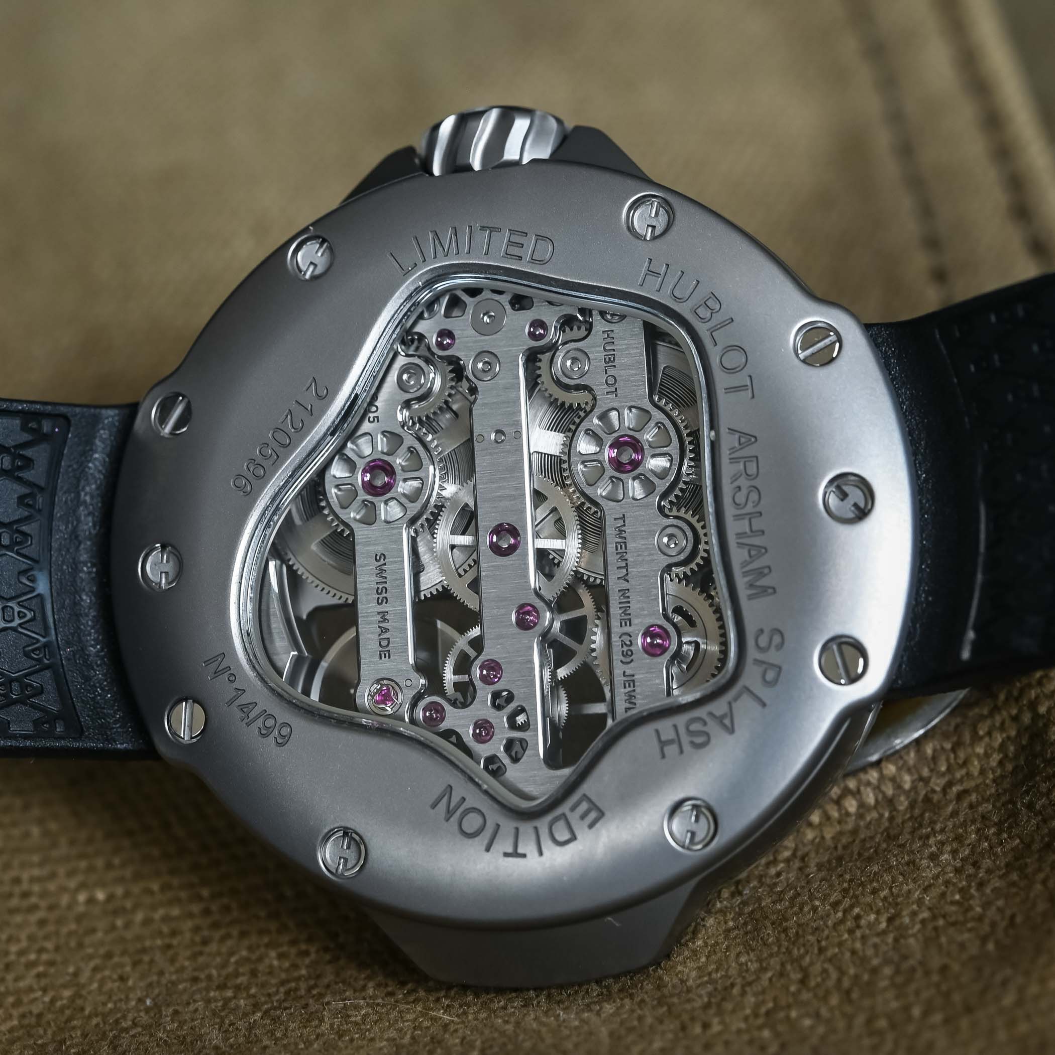 Hublot MP-17 MECA-10 Arsham Splash Titanium Sapphire review 5 Hublot MP-17 MECA-10 Arsham Splash Titanium Sapphire review 5