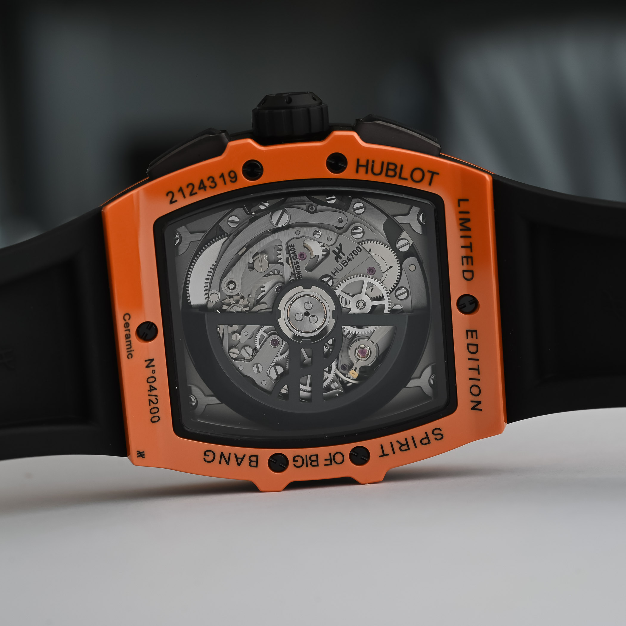 Hublot Spirit of Big Bang Chronograph Orange Ceramic limited edition - review - 5 Hublot Spirit of Big Bang Chronograph Orange Ceramic limited edition - review - 5