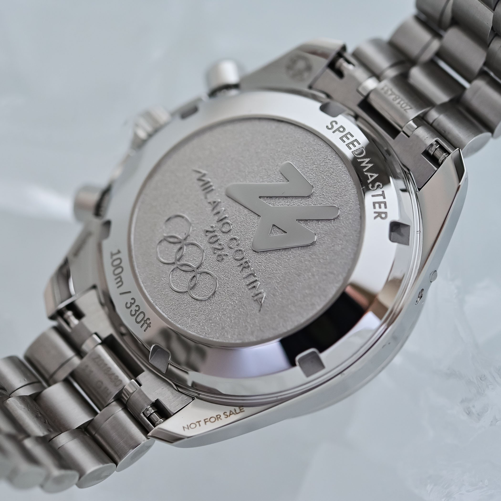 Omega Speedmaster Milano Cortina 2026 38mm Automatic olympic winter games white dial - review - 11 Omega Speedmaster Milano Cortina 2026 38mm Automatic olympic winter games white dial - review - 11