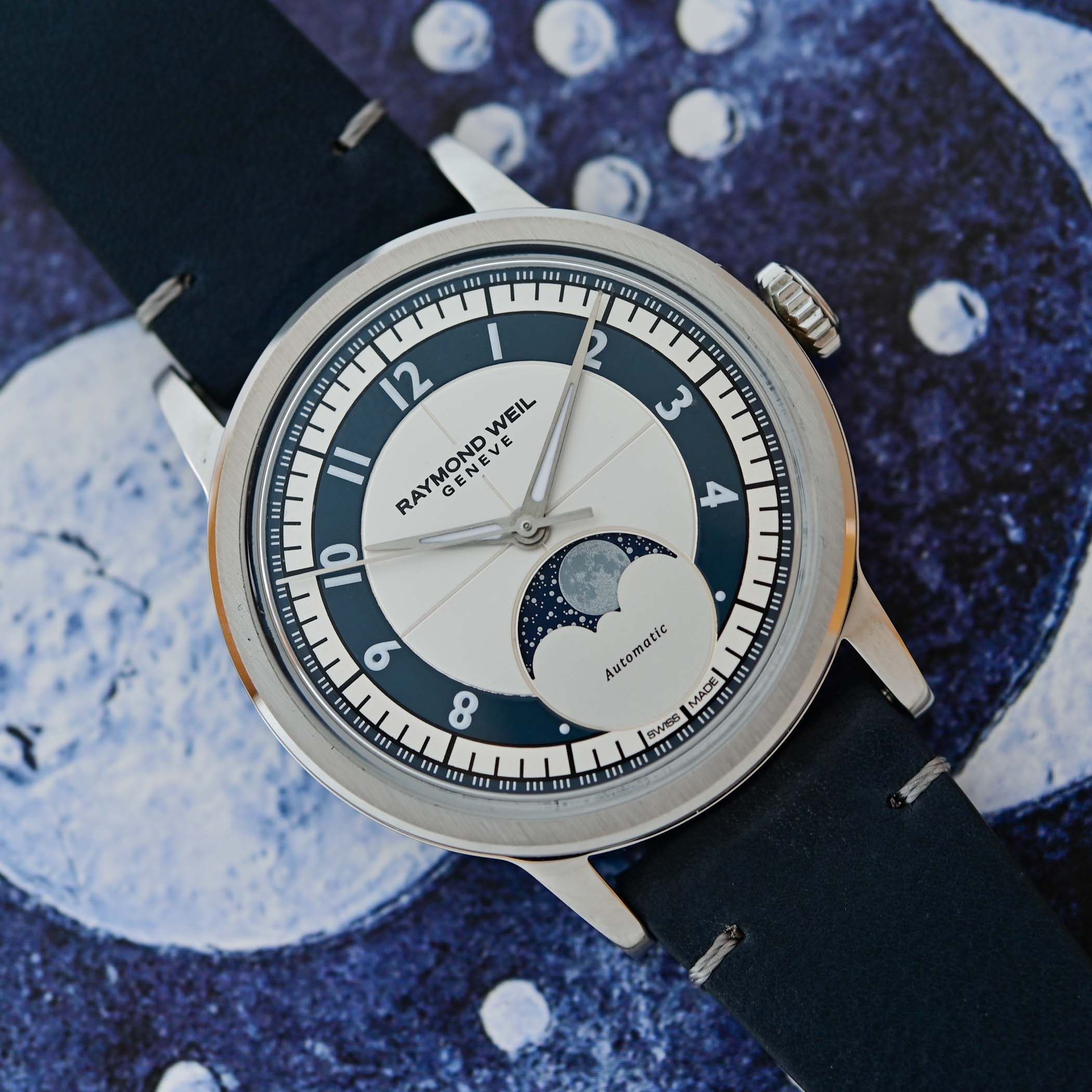 Raymond Weil Millesime Moon Phase 35mm Special Edition for Japan - review - 3 Raymond Weil Millesime Moon Phase 35mm Special Edition for Japan - review - 3