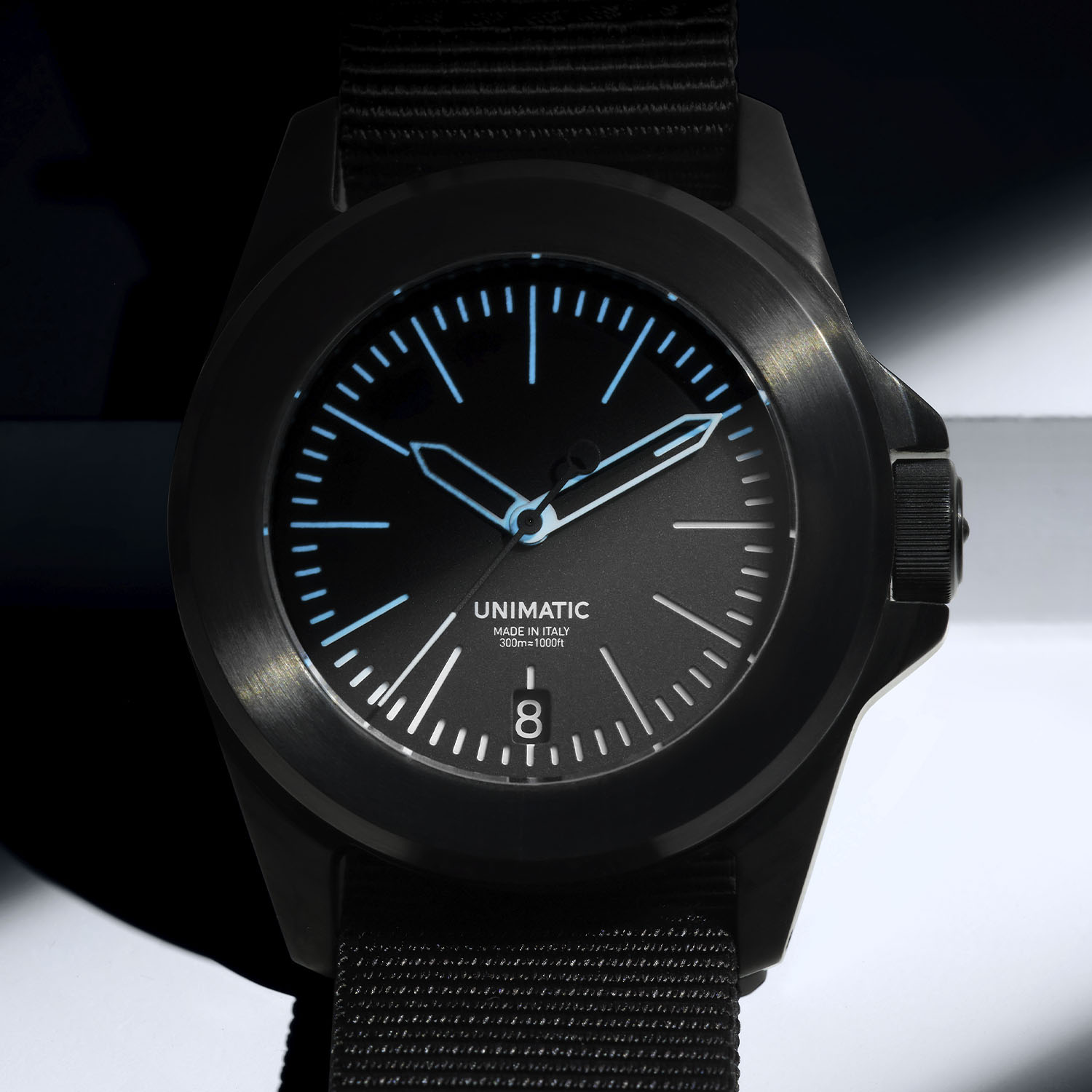 Unimatic Modello Quattro U4-BLB all-black DLC - 3 Unimatic Modello Quattro U4-BLB all-black DLC - 3