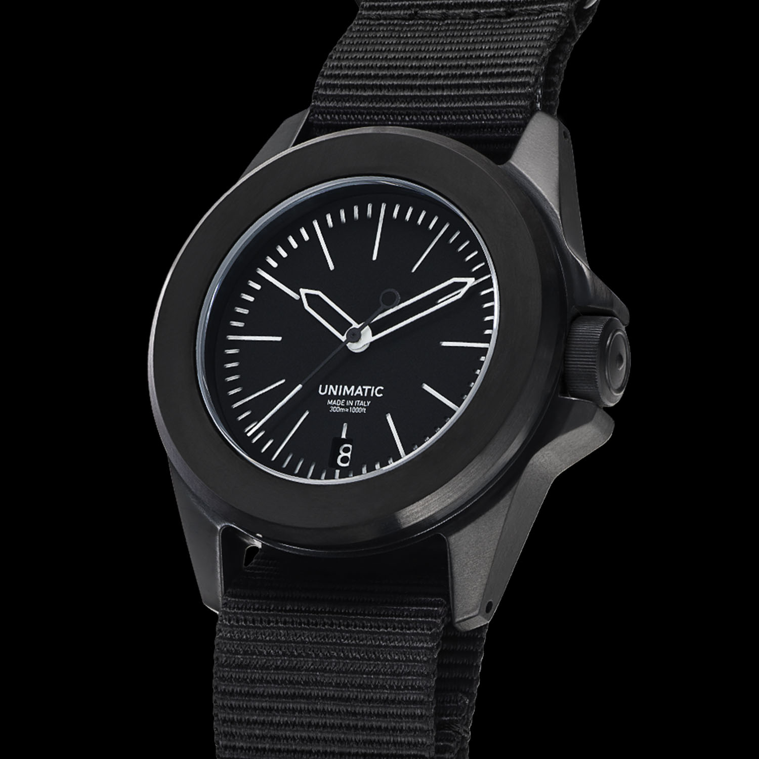 Unimatic Modello Quattro U4-BLB all-black DLC - 4 Unimatic Modello Quattro U4-BLB all-black DLC - 4