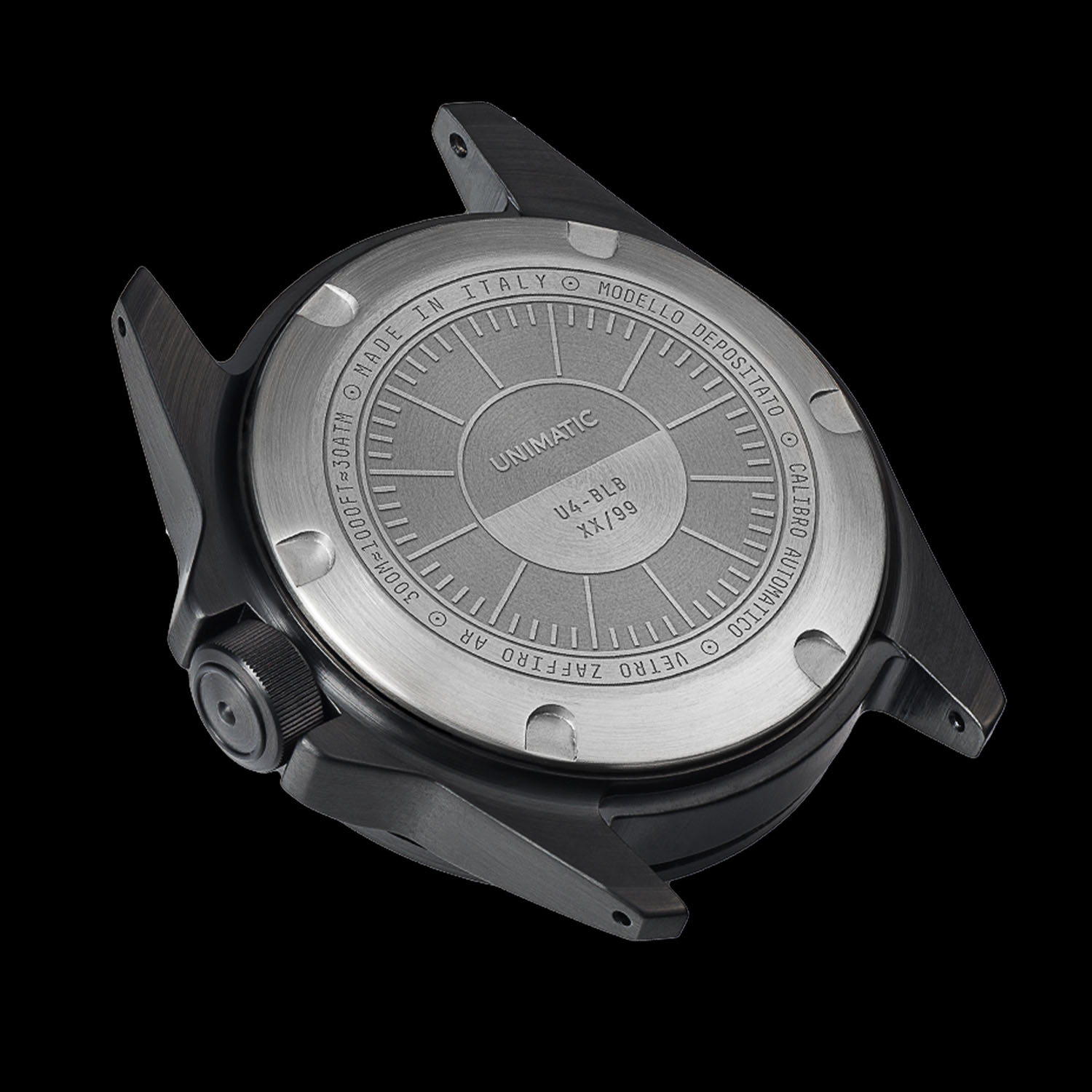 Unimatic Modello Quattro U4-BLB all-black DLC - 5 Unimatic Modello Quattro U4-BLB all-black DLC - 5