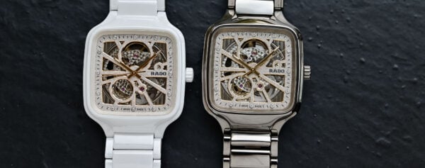 First Look – The New Rado True Square Automatic Open Heart Sparkling