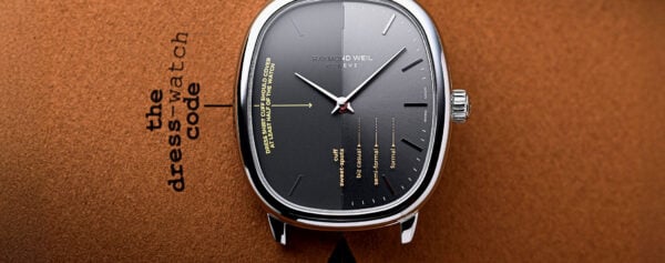Introducing – A Lesson in Dress Watch Etiquette with the New Raymond Weil Toccata Heritage x seconde/seconde