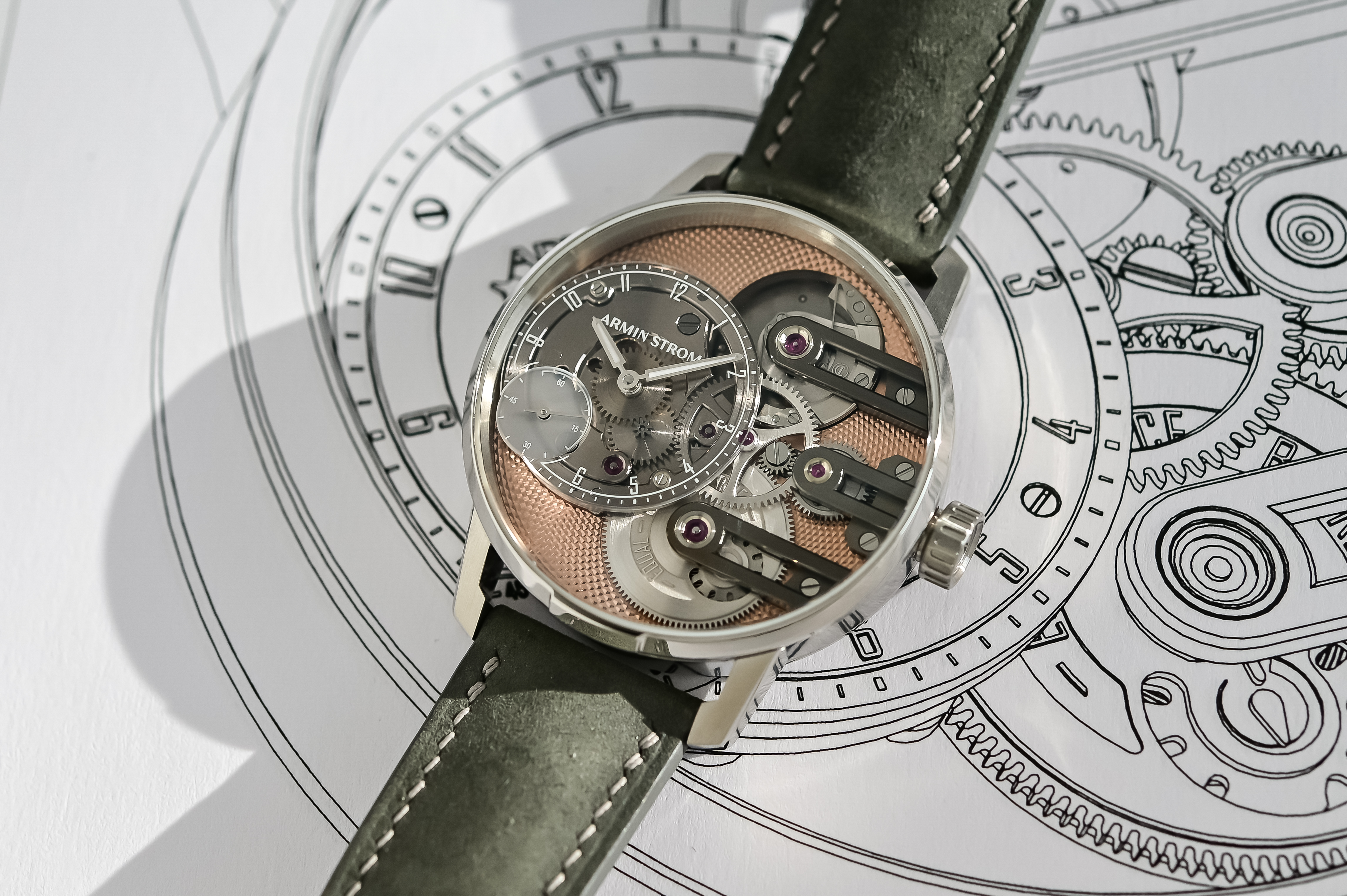 First Look – Armin Strom Gravity Equal Force Ultimate Sapphire Salmon Brings A New Pulse of Colour